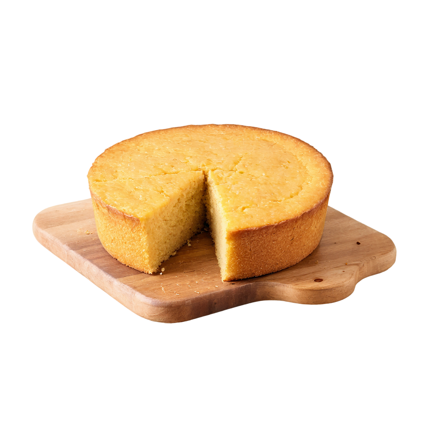 Cornbread baked goods isolated on transparent background #2796