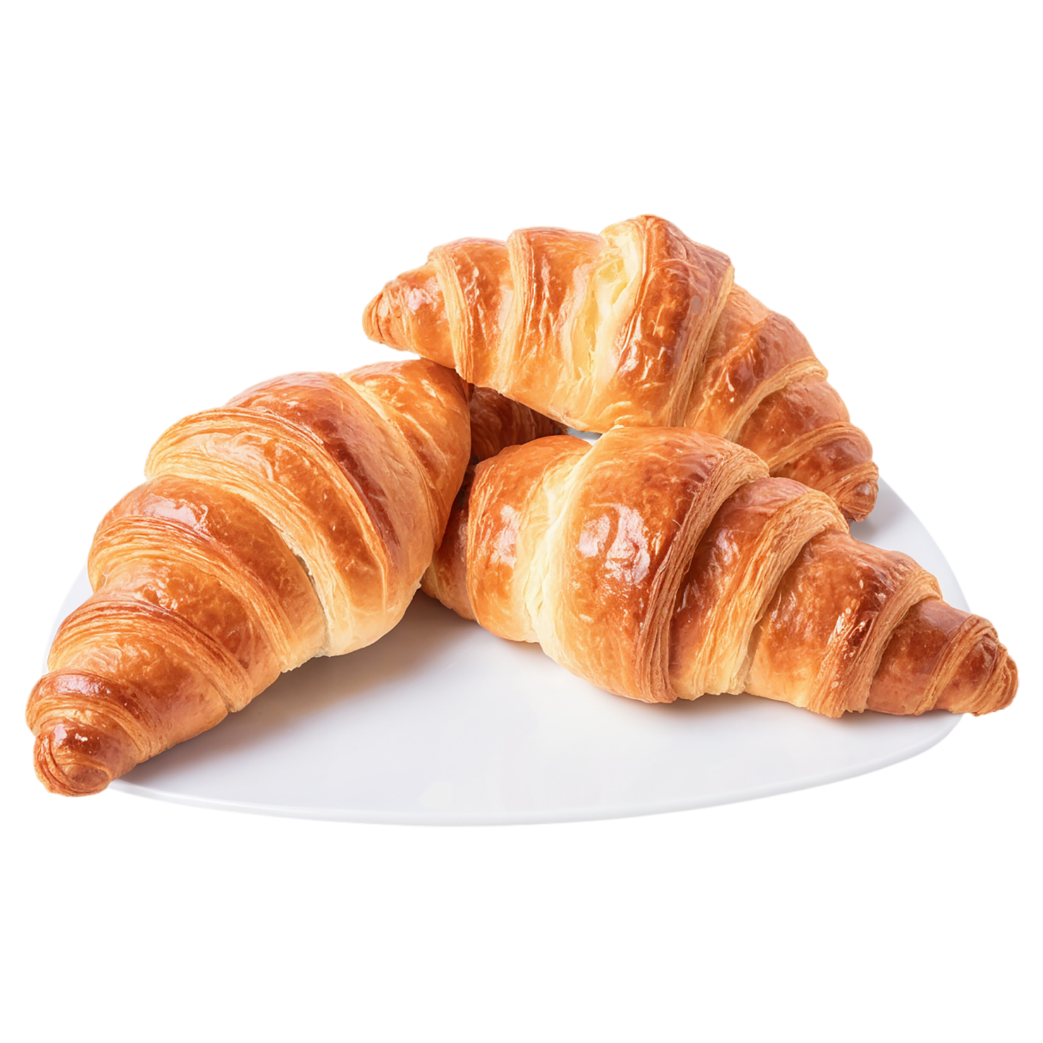 Croissants baked goods isolated on transparent background #2814