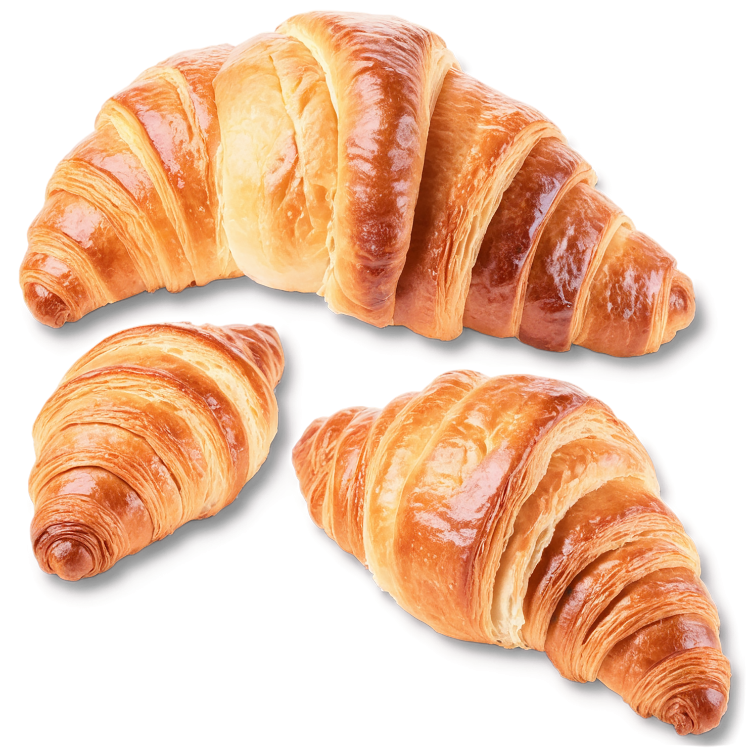 Croissants baked goods isolated on transparent background #2816