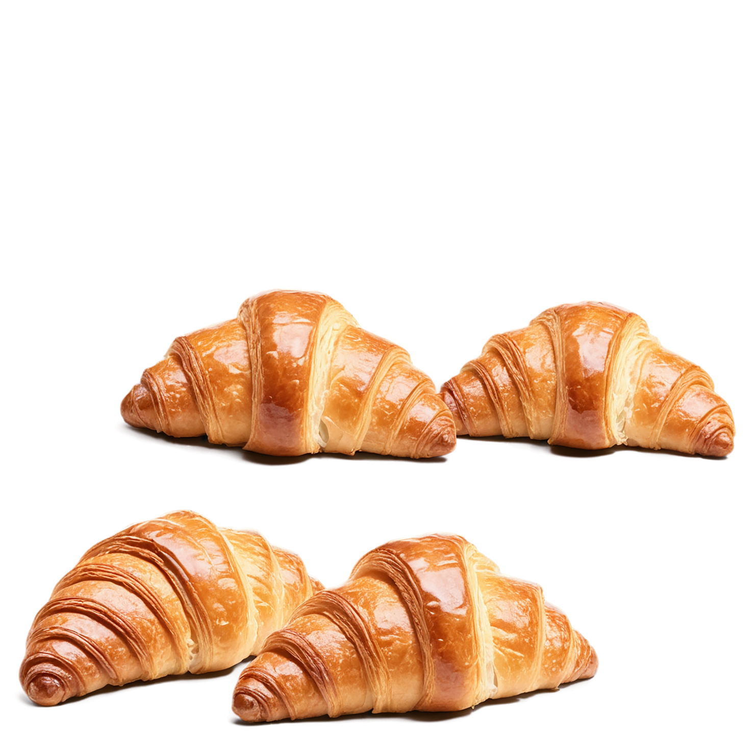 Croissants baked goods isolated on transparent background #2818