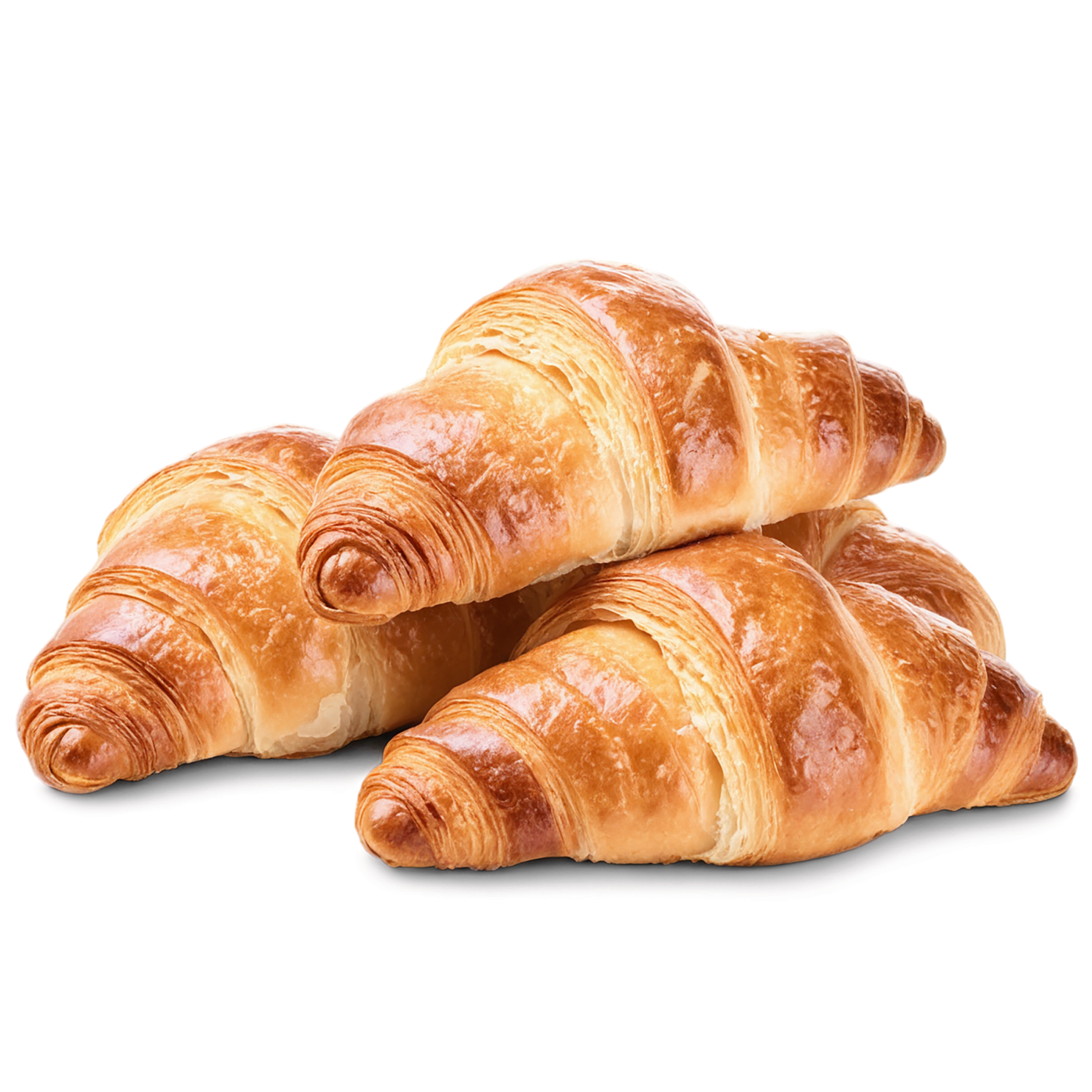 Croissants baked goods isolated on transparent background #2819