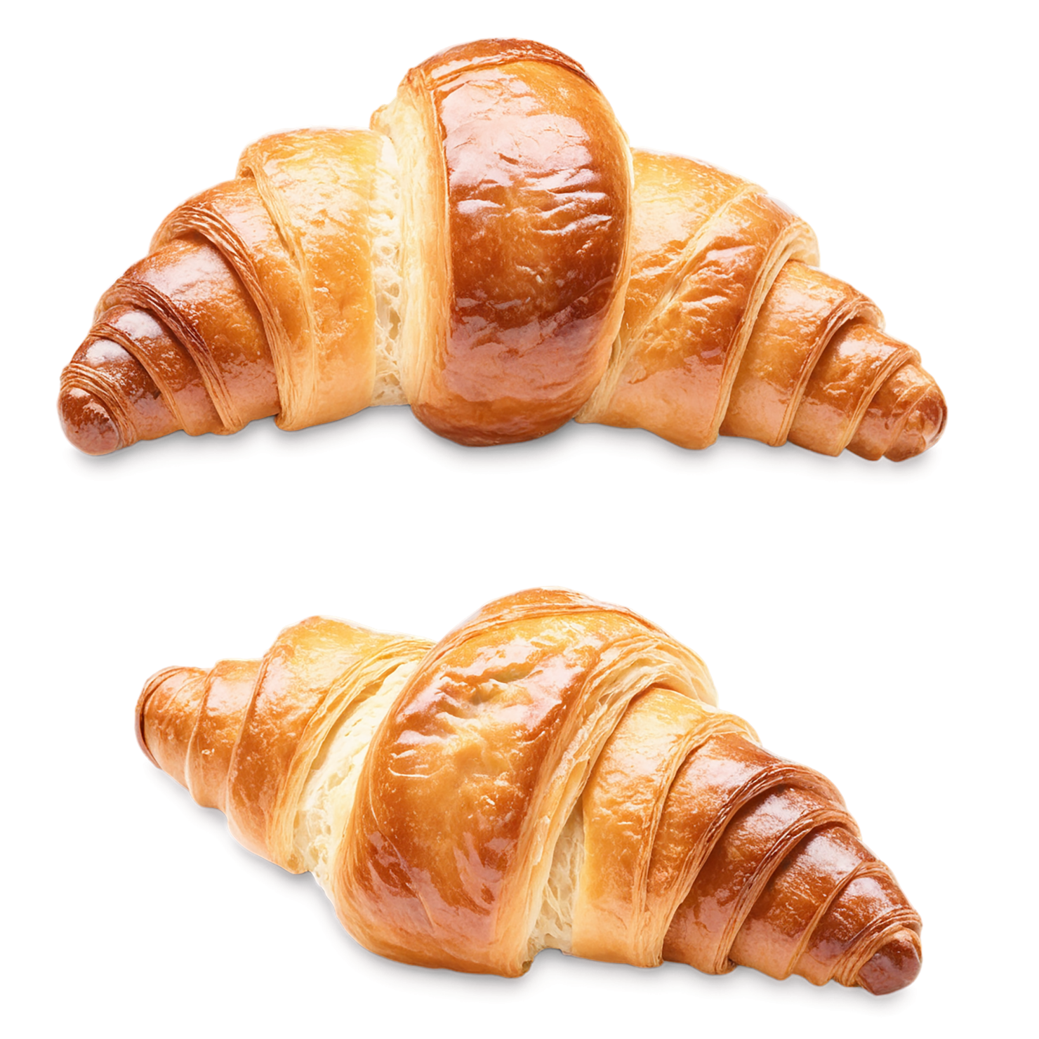 Croissants baked goods isolated on transparent background #2822