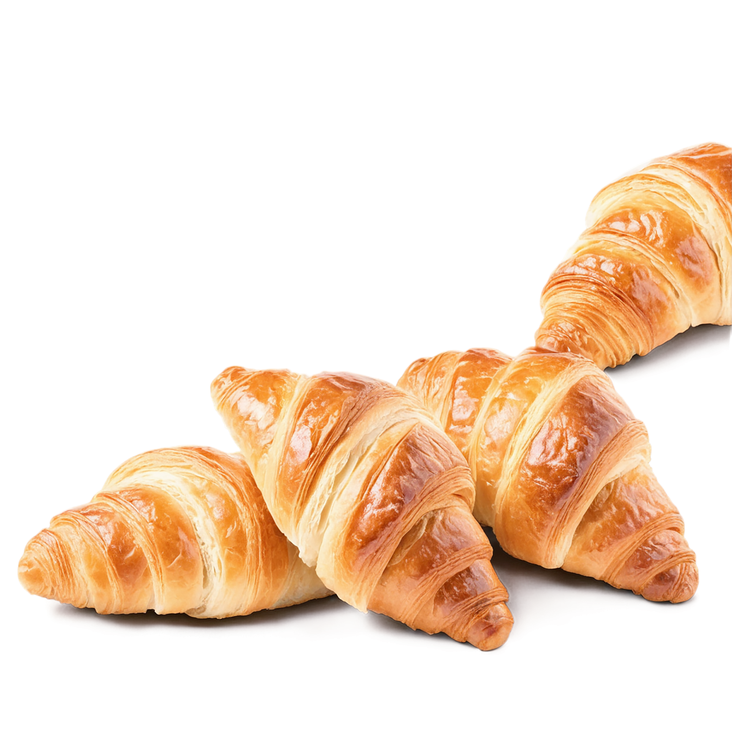 Croissants baked goods isolated on transparent background #2823