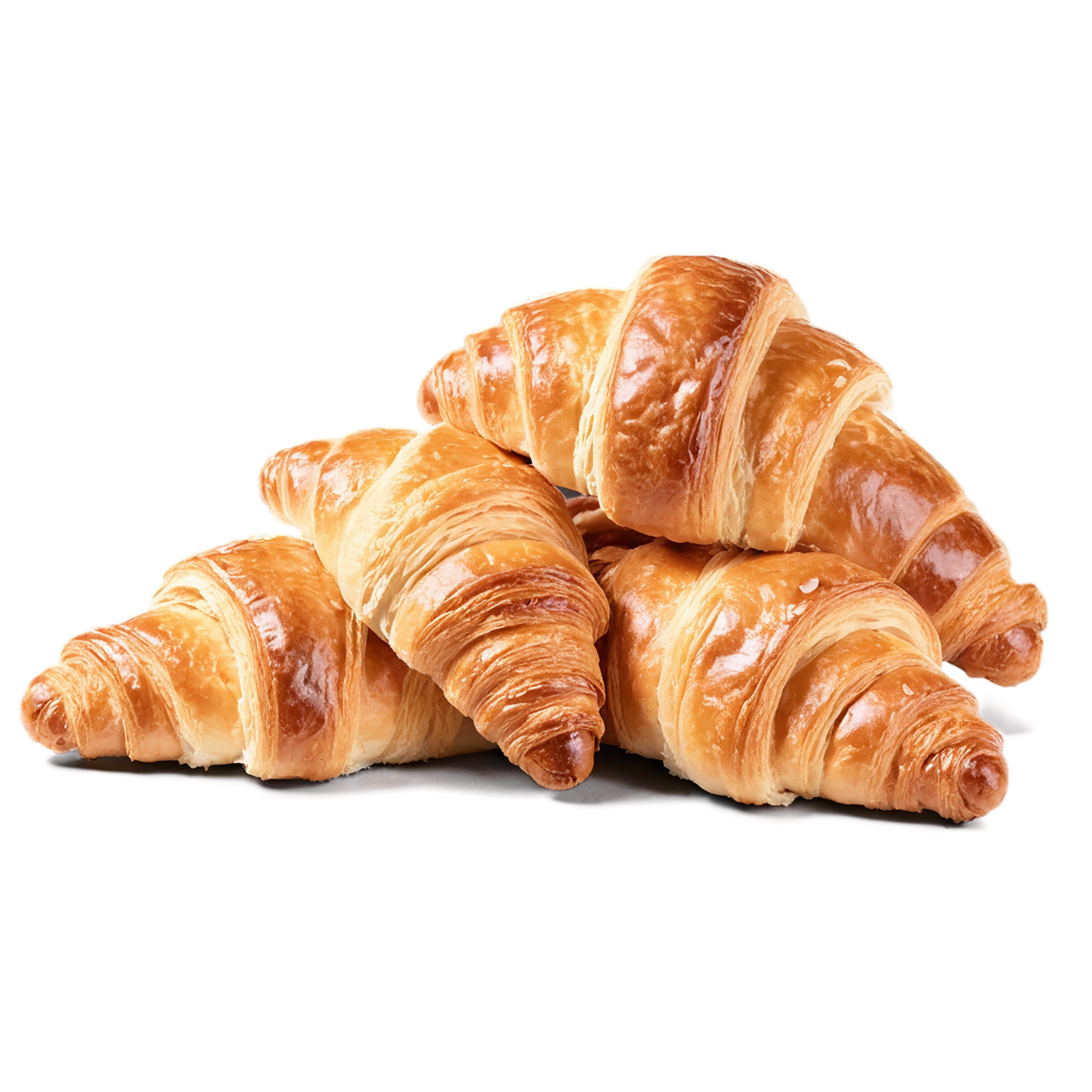 Croissants baked goods isolated on transparent background #2829