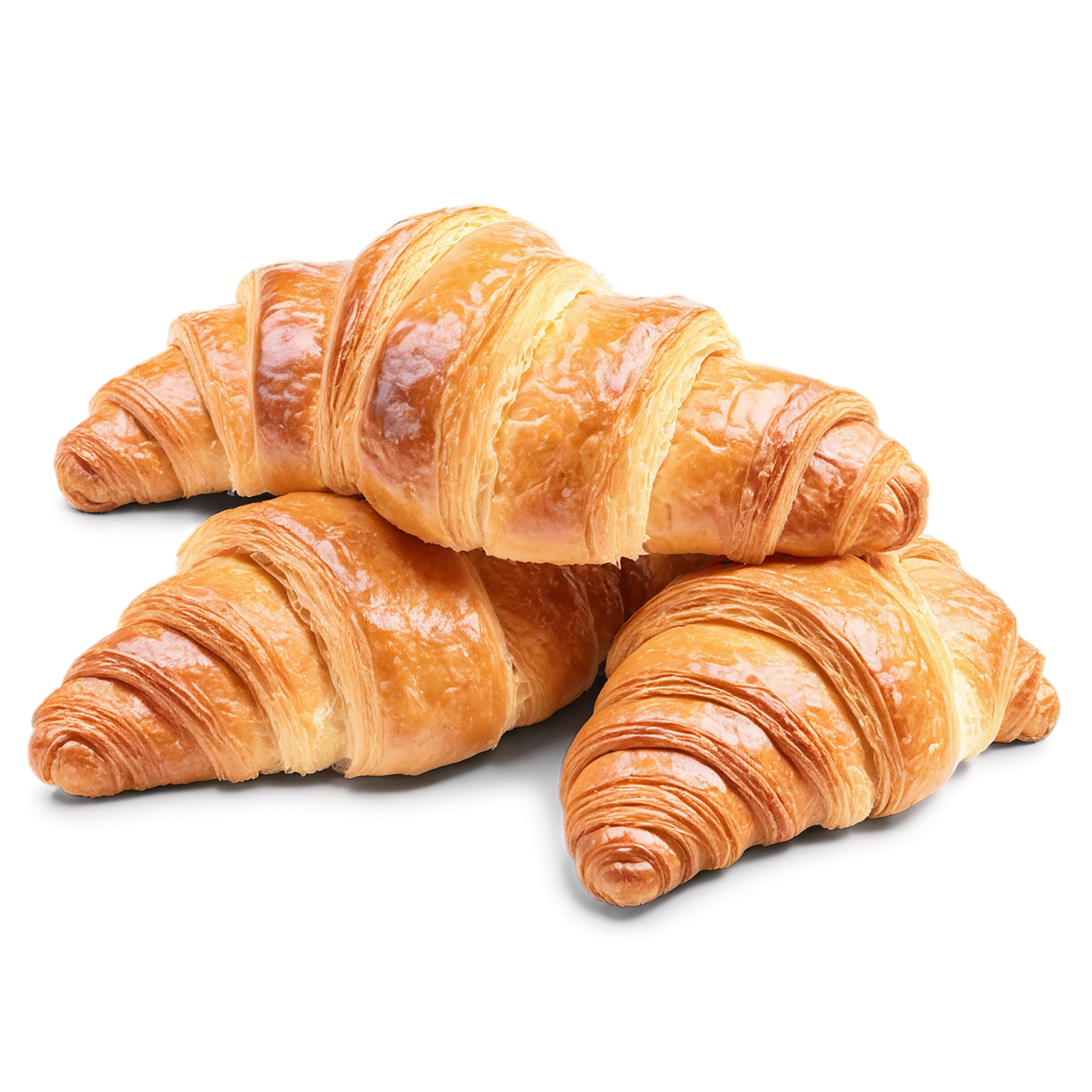 Croissants baked goods isolated on transparent background #2832