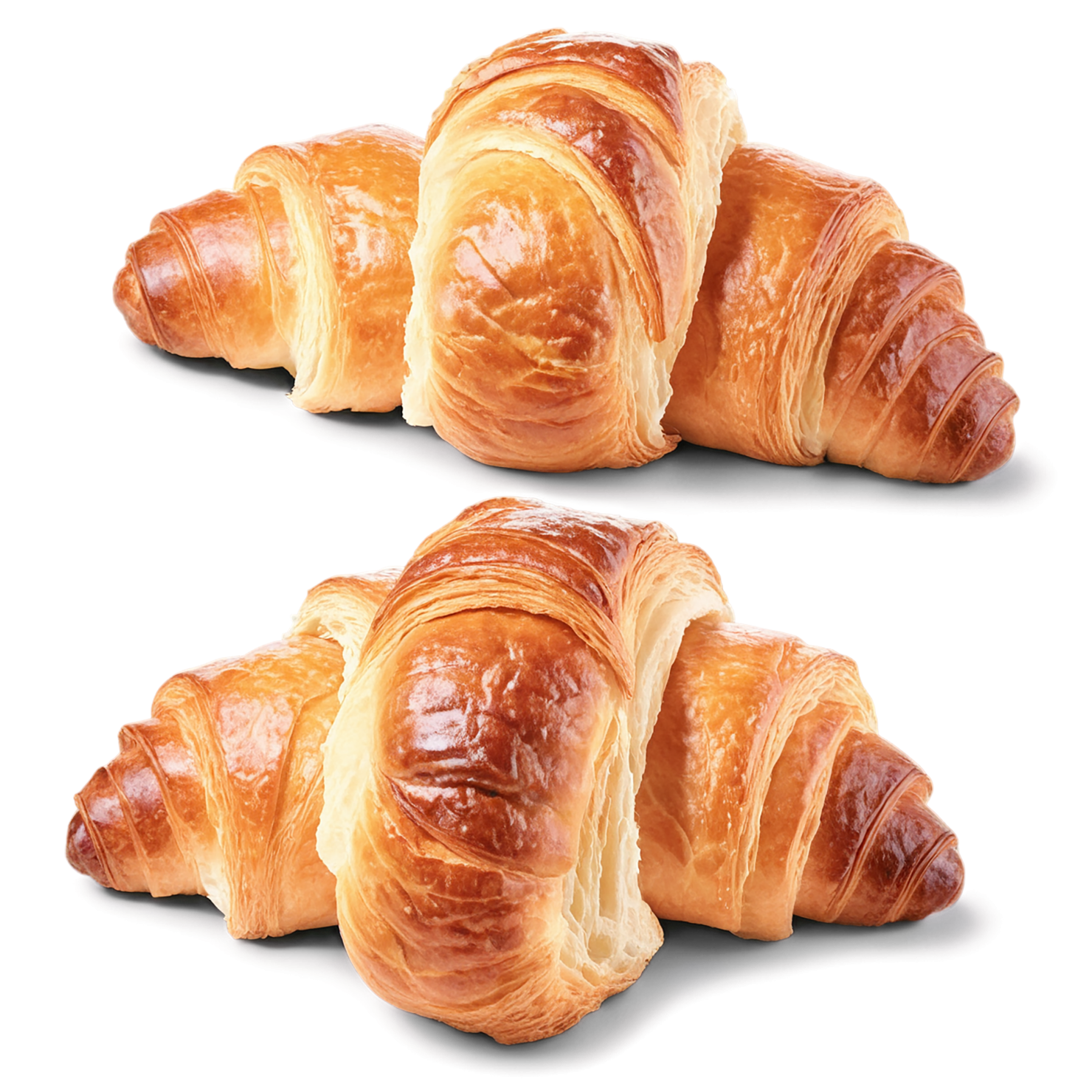 Croissants baked goods isolated on transparent background #2833