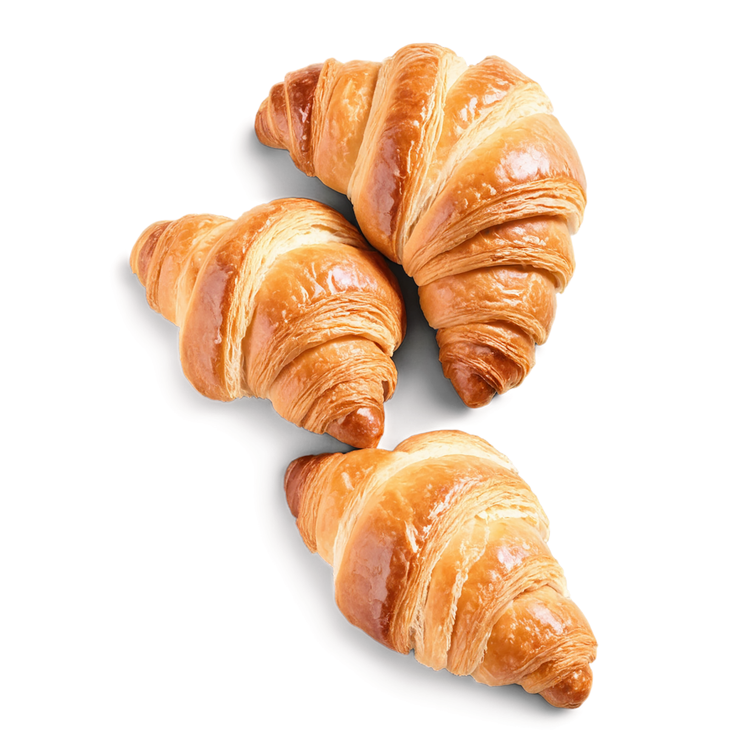 Croissants baked goods isolated on transparent background #2834