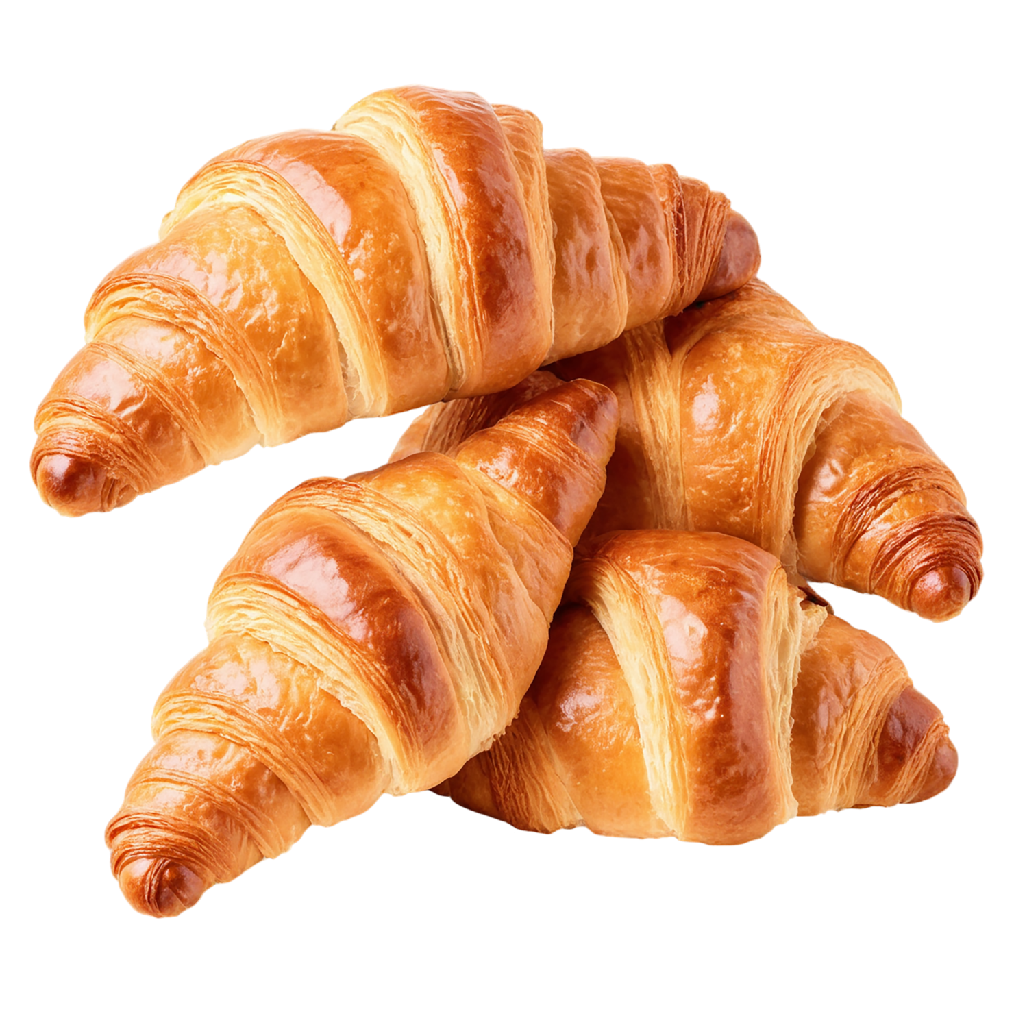 Croissants baked goods isolated on transparent background #2835