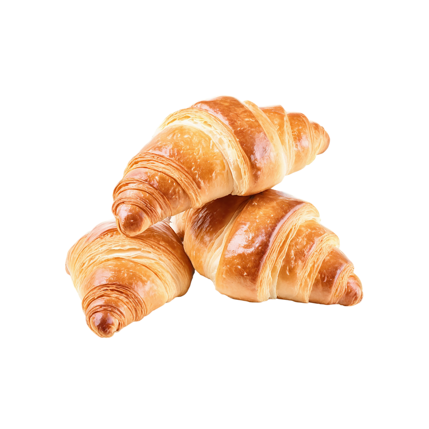Croissants baked goods isolated on transparent background #2836