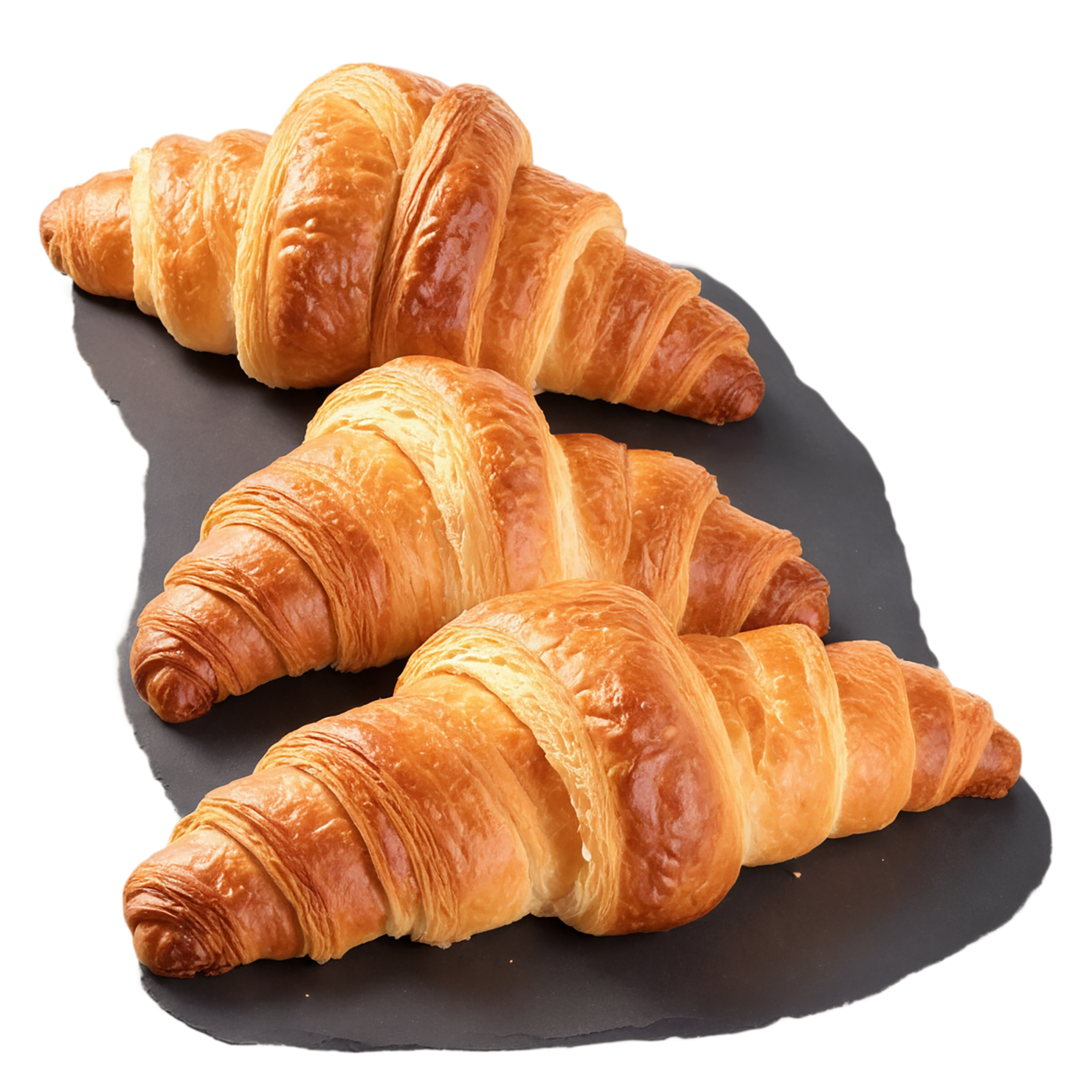 Croissants baked goods isolated on transparent background #2837