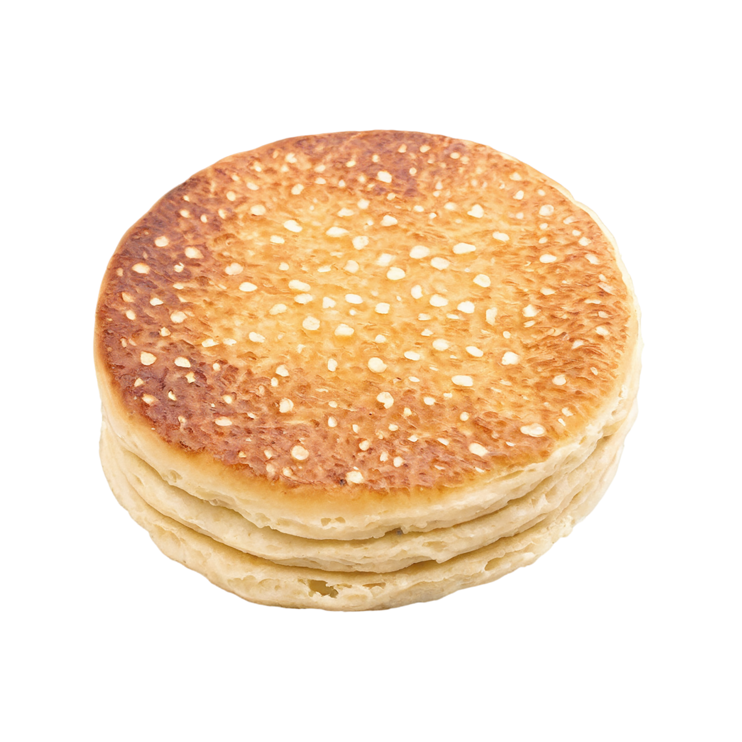 Crumpets baked goods isolated on transparent background #2849