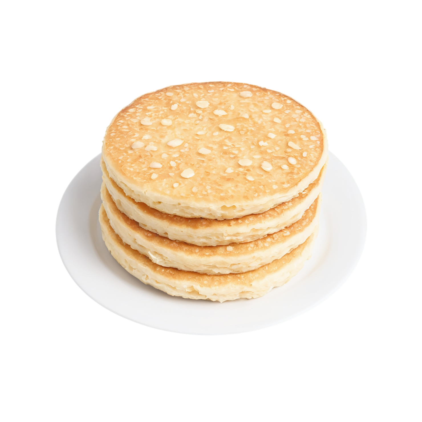 Crumpets baked goods isolated on transparent background #2859