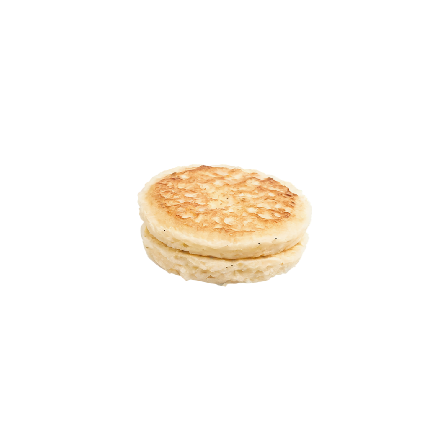 Crumpets baked goods isolated on transparent background #2860