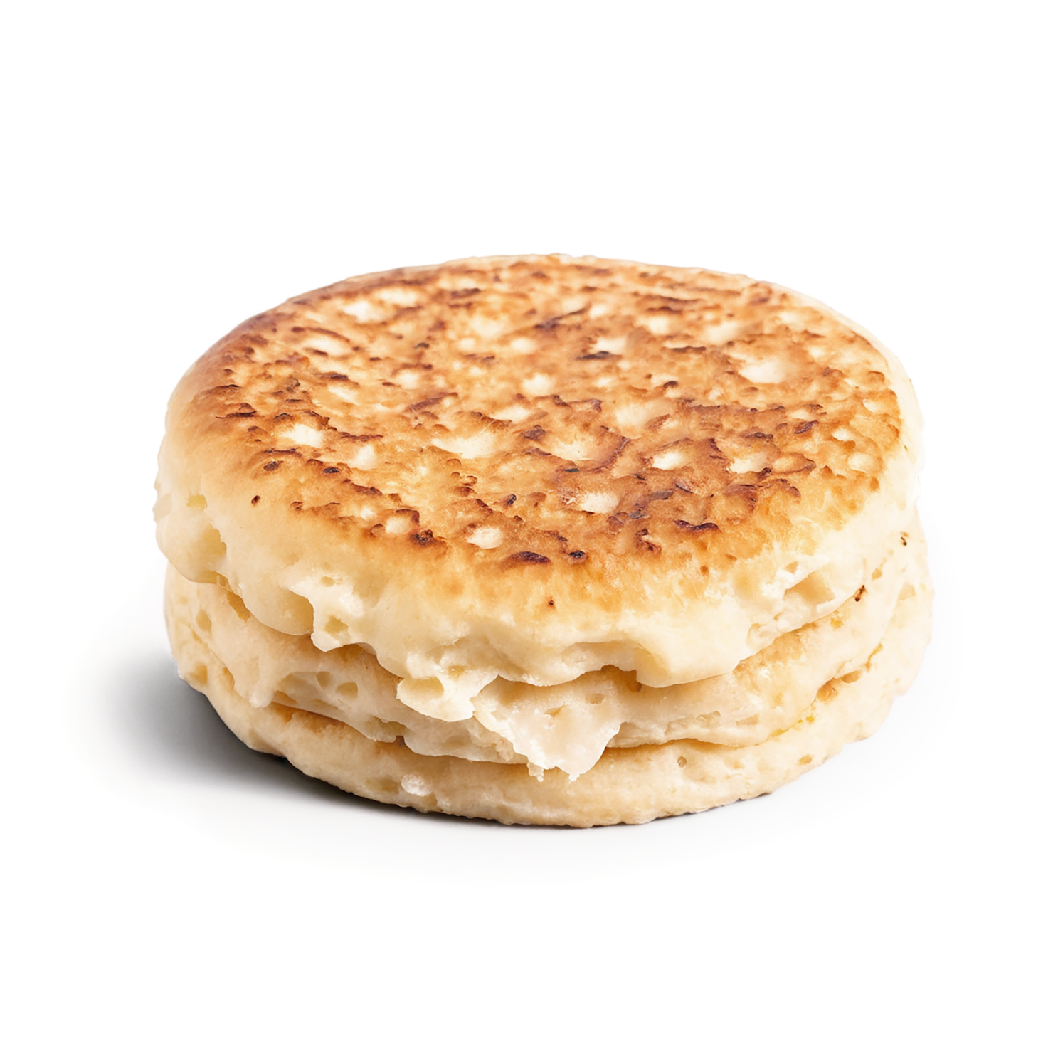 Crumpets baked goods isolated on transparent background #2867