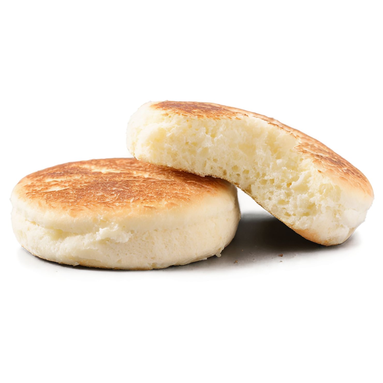 English muffins baked goods isolated on transparent background #2904