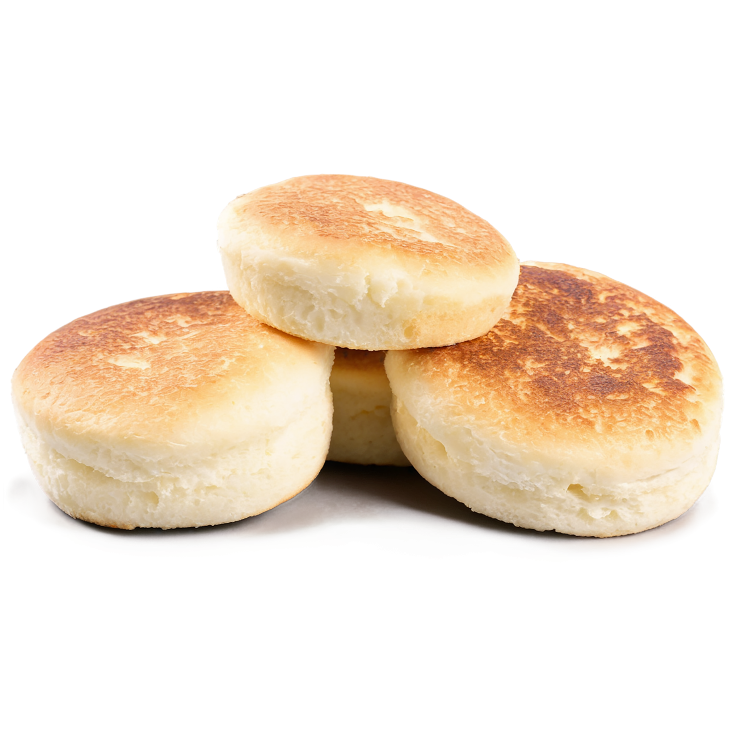 English muffins baked goods isolated on transparent background #2916