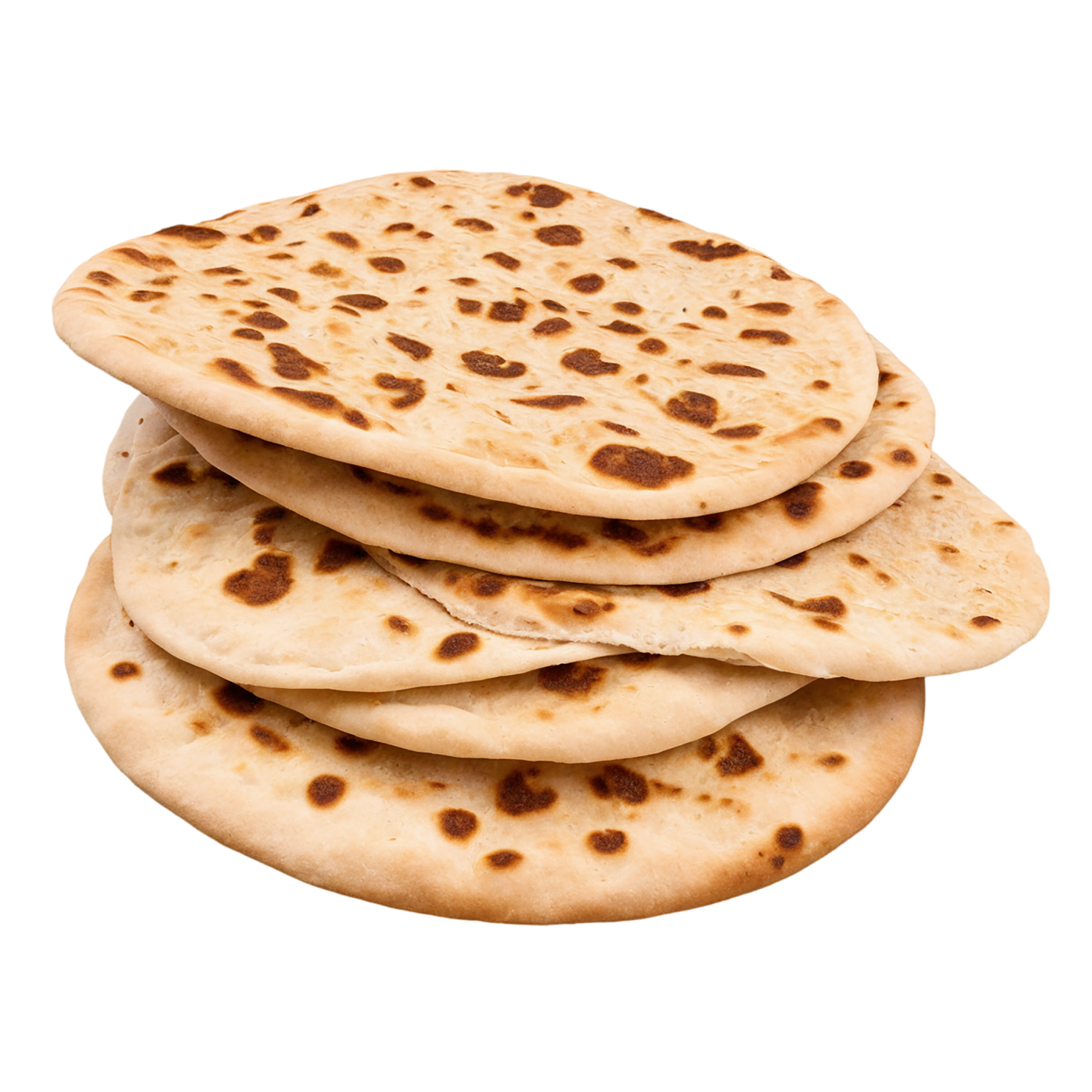 Flatbreads baked goods isolated on transparent background #2929