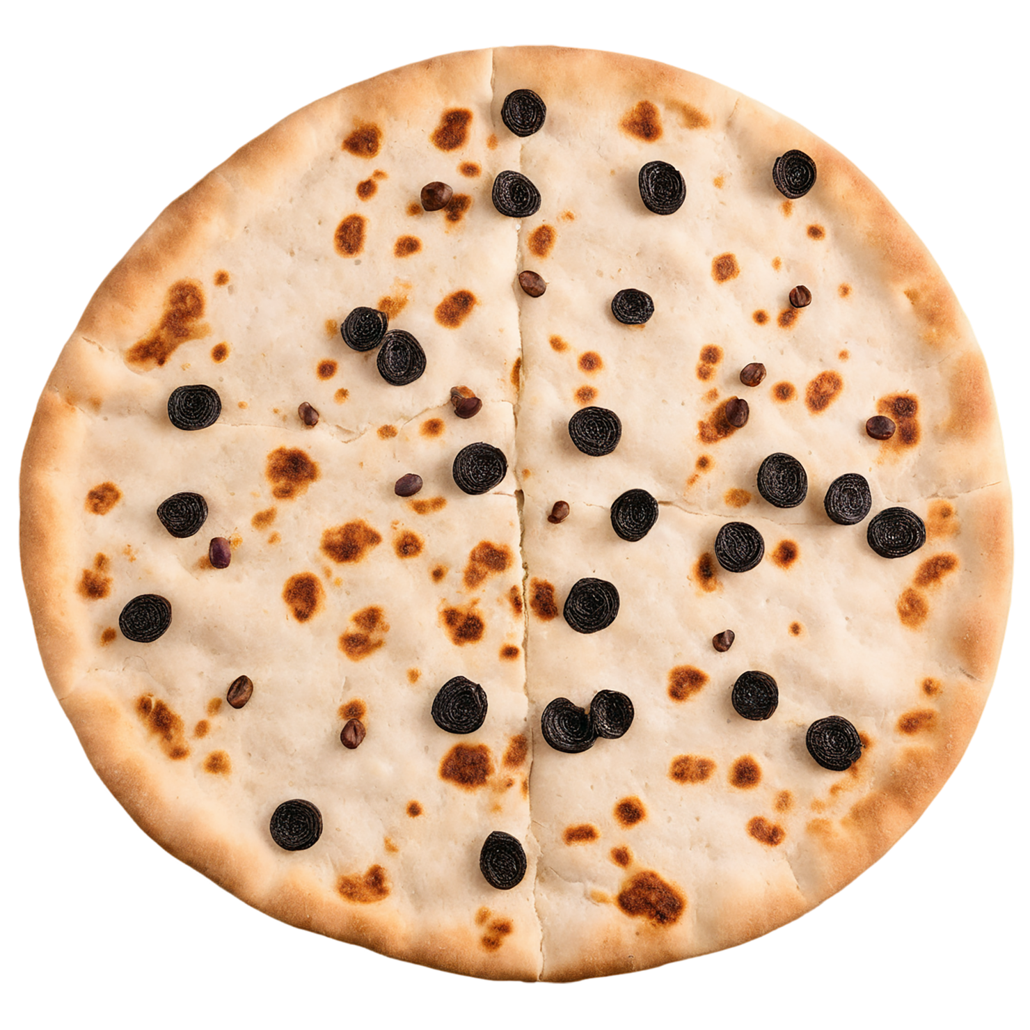 Flatbreads baked goods isolated on transparent background #2931