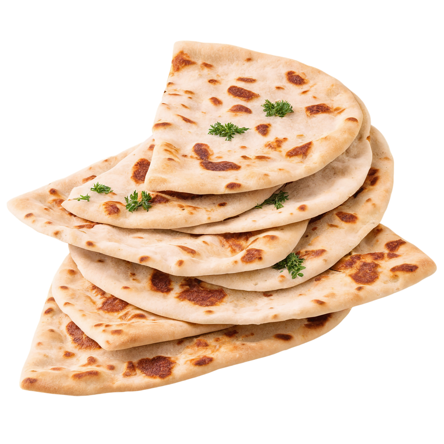 Flatbreads baked goods isolated on transparent background #2937