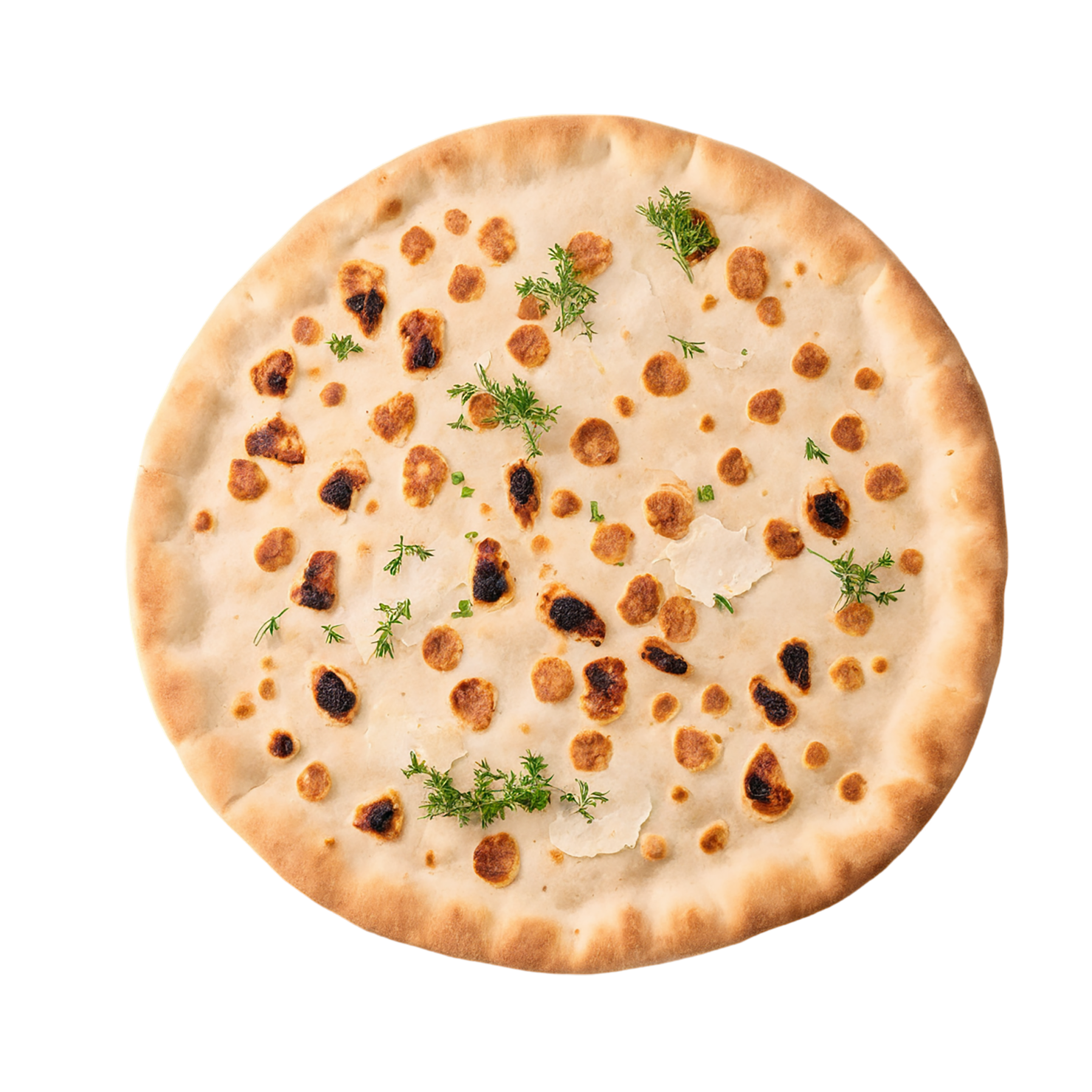 Flatbreads baked goods isolated on transparent background #2950