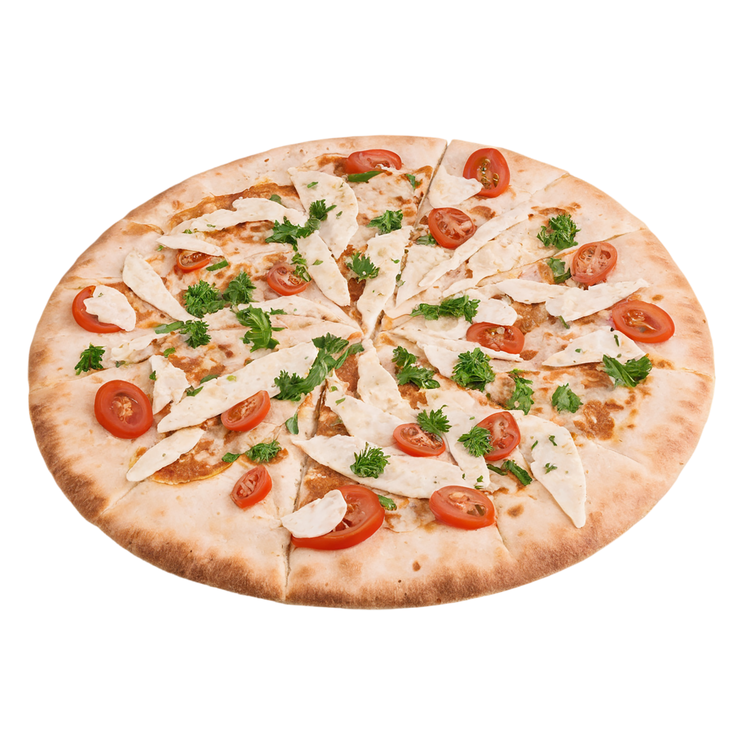 Flatbreads baked goods isolated on transparent background #2956