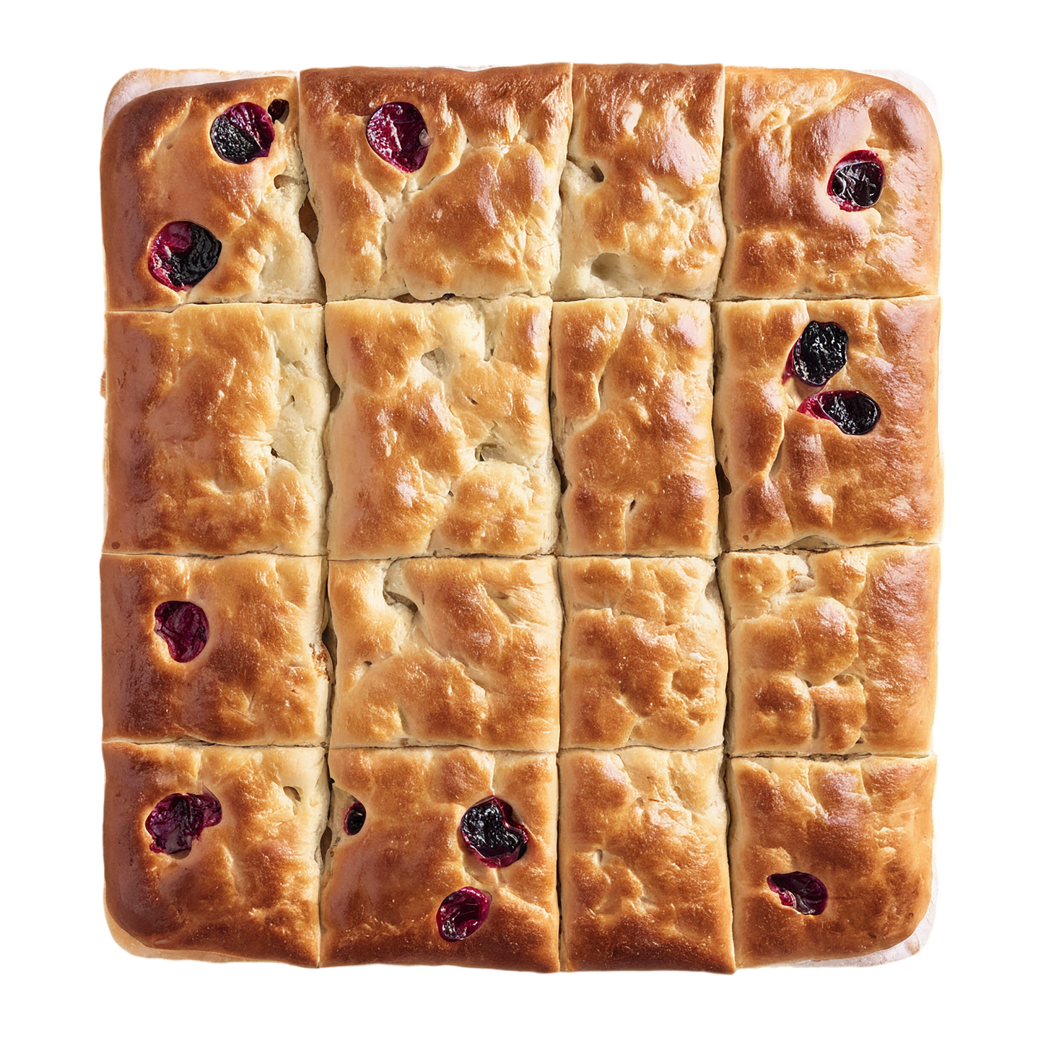 Focaccia baked goods isolated on transparent background #2959