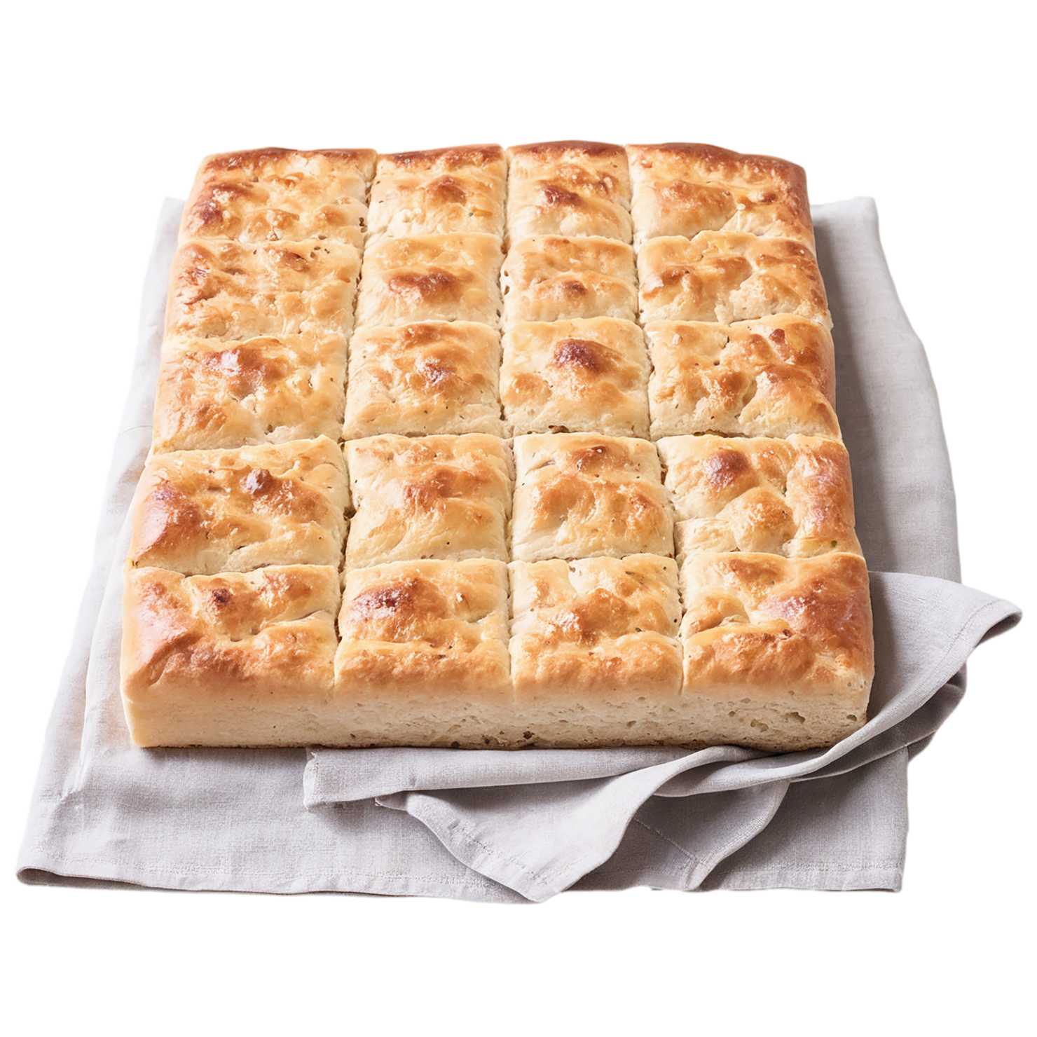 Focaccia baked goods isolated on transparent background #2979