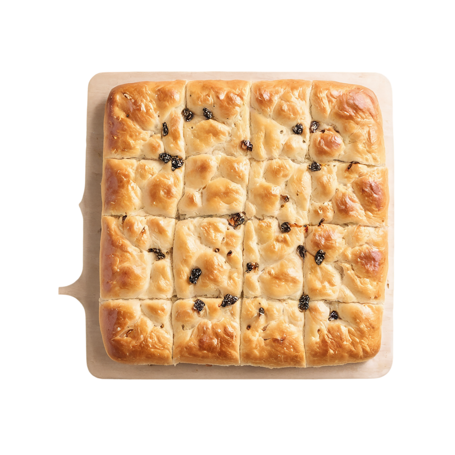 Focaccia baked goods isolated on transparent background #2981