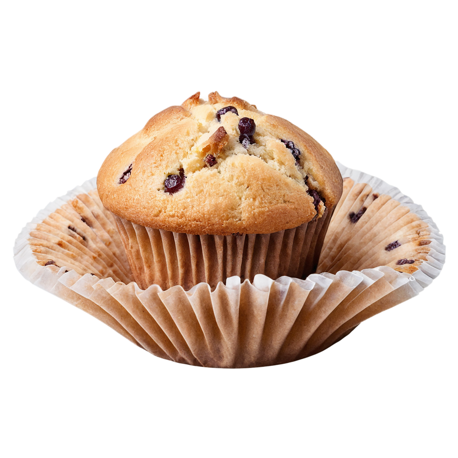Muffins baked goods isolated on transparent background #2989