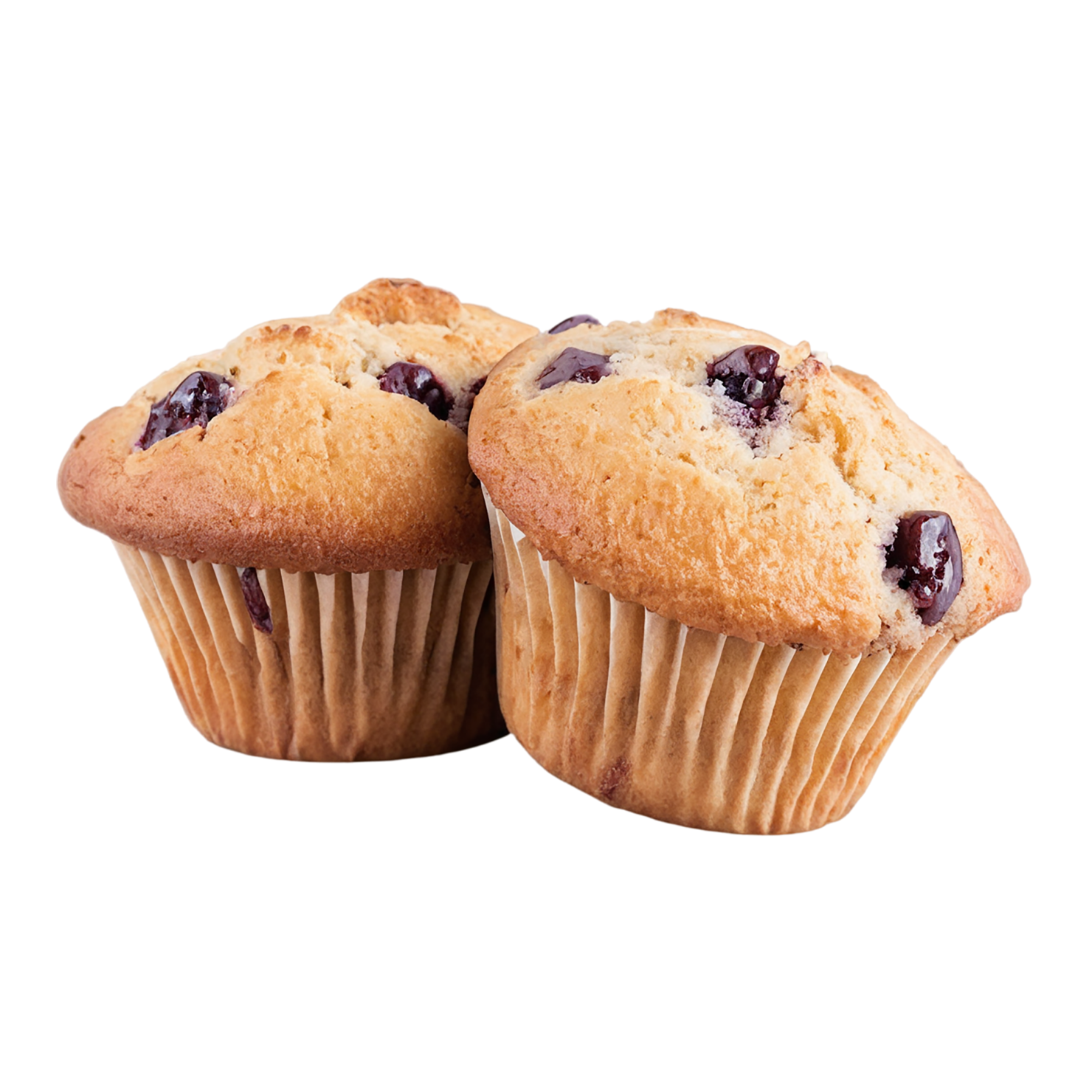 Muffins baked goods isolated on transparent background #2996