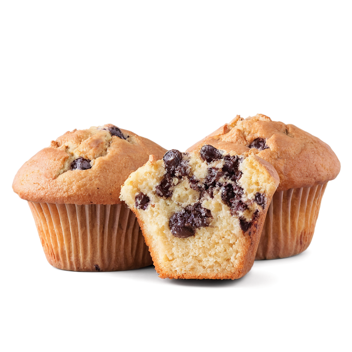 Muffins baked goods isolated on transparent background #3005
