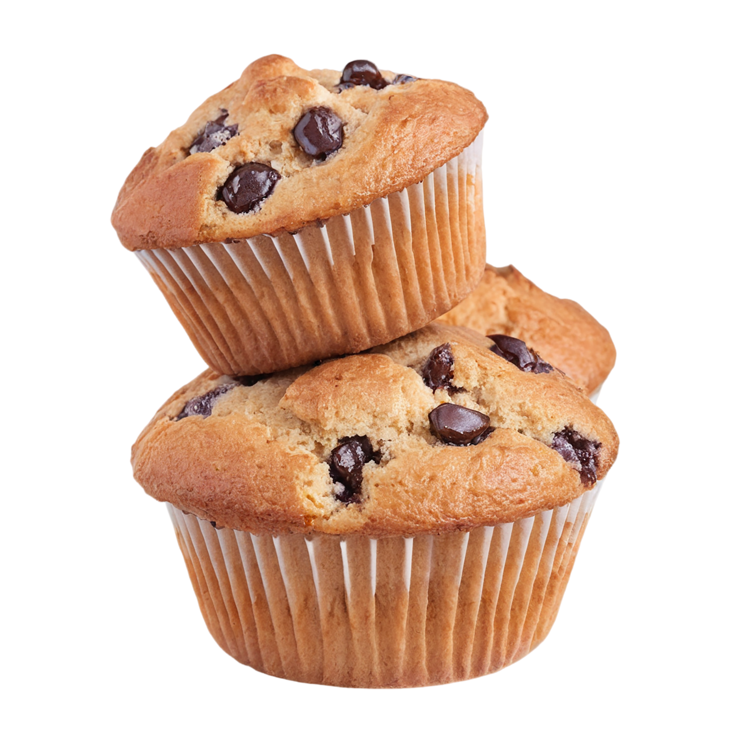 Muffins baked goods isolated on transparent background #3006