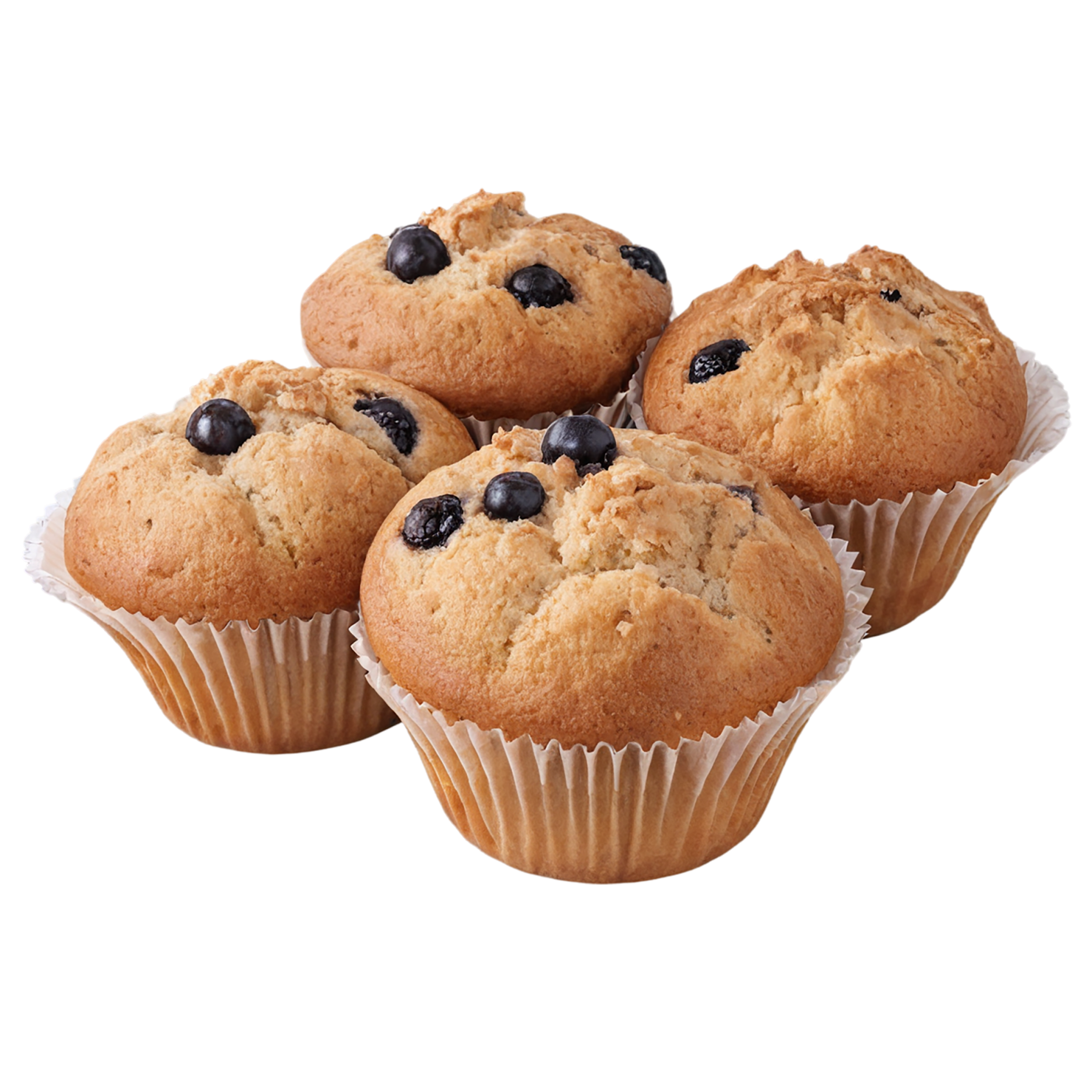 Muffins baked goods isolated on transparent background #3013