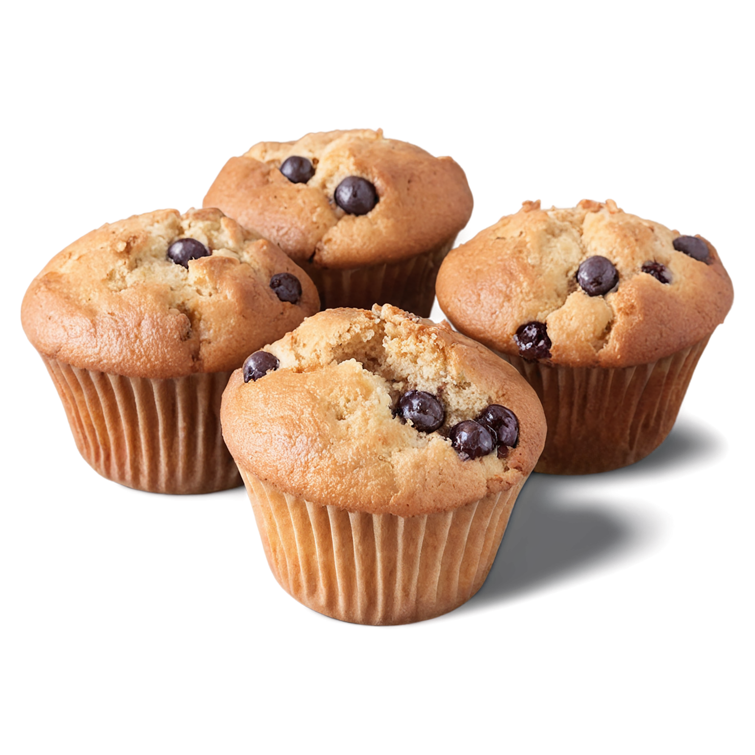 Muffins baked goods isolated on transparent background #3014