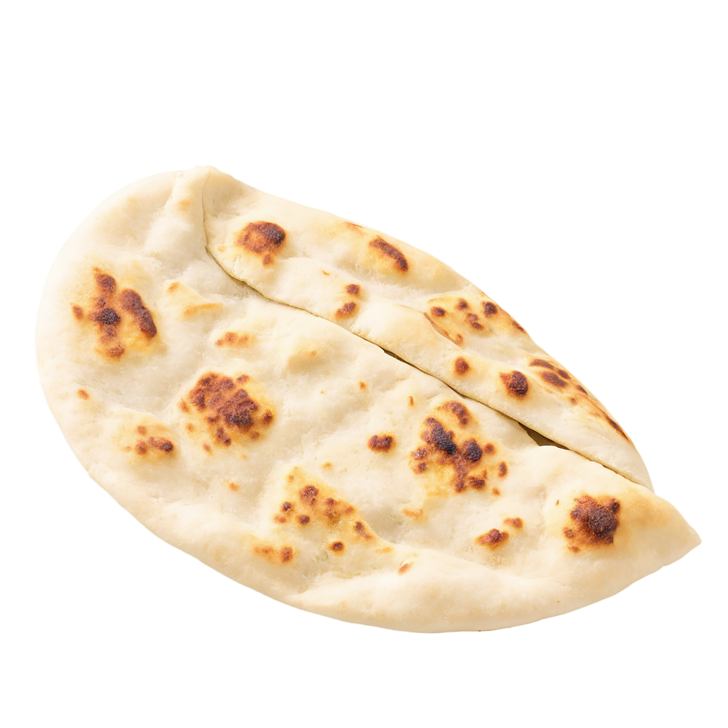 Naan baked goods isolated on transparent background #3028