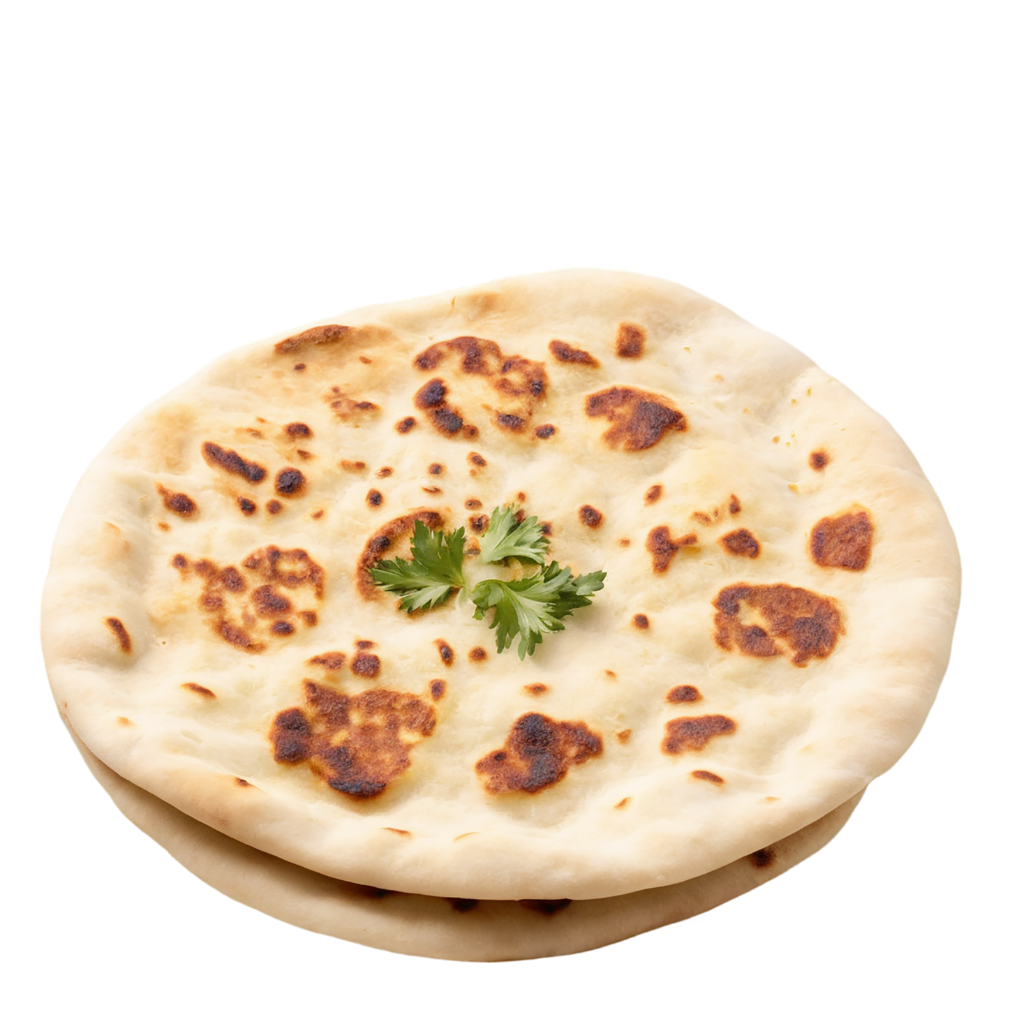 Naan baked goods isolated on transparent background #3029