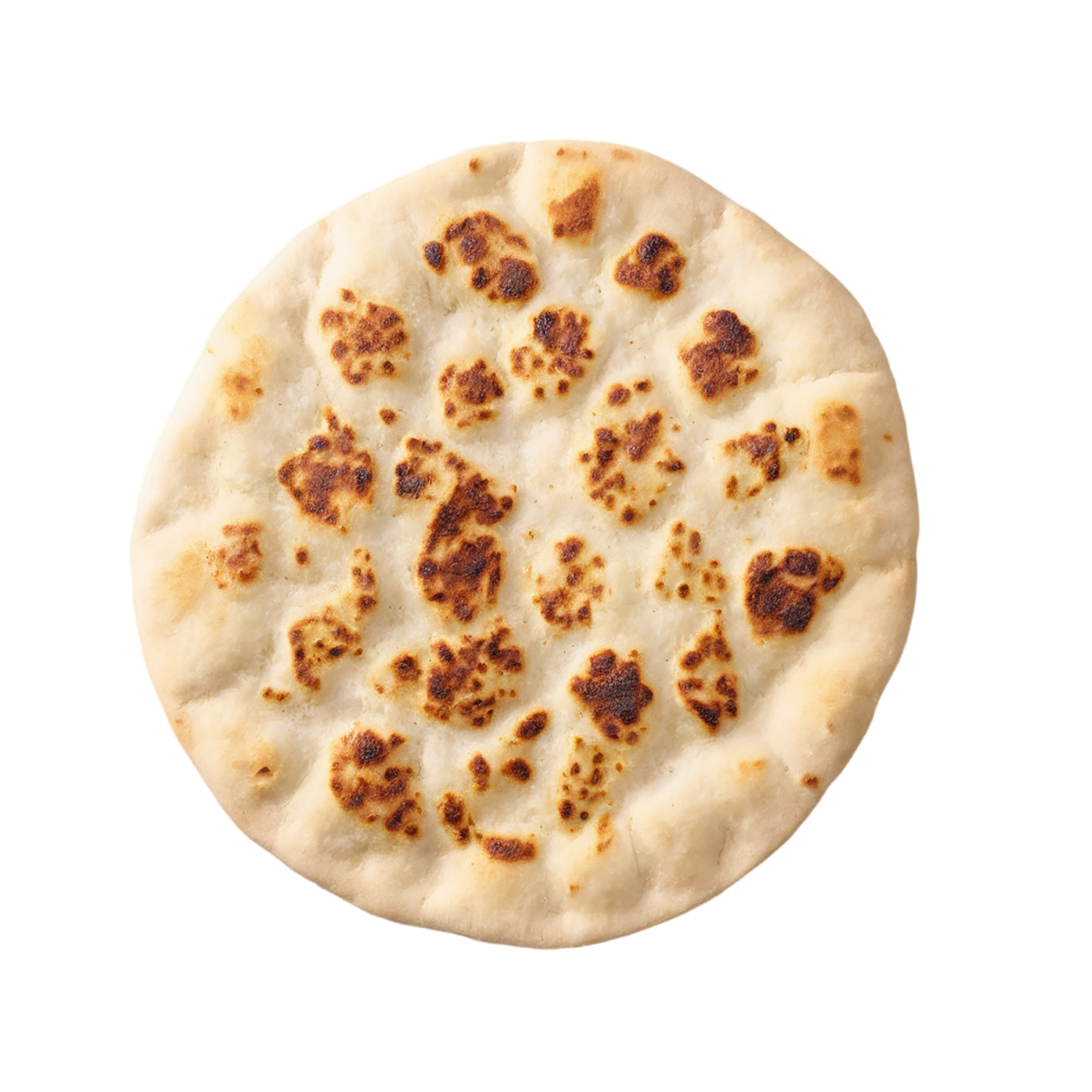 Naan baked goods isolated on transparent background #3038