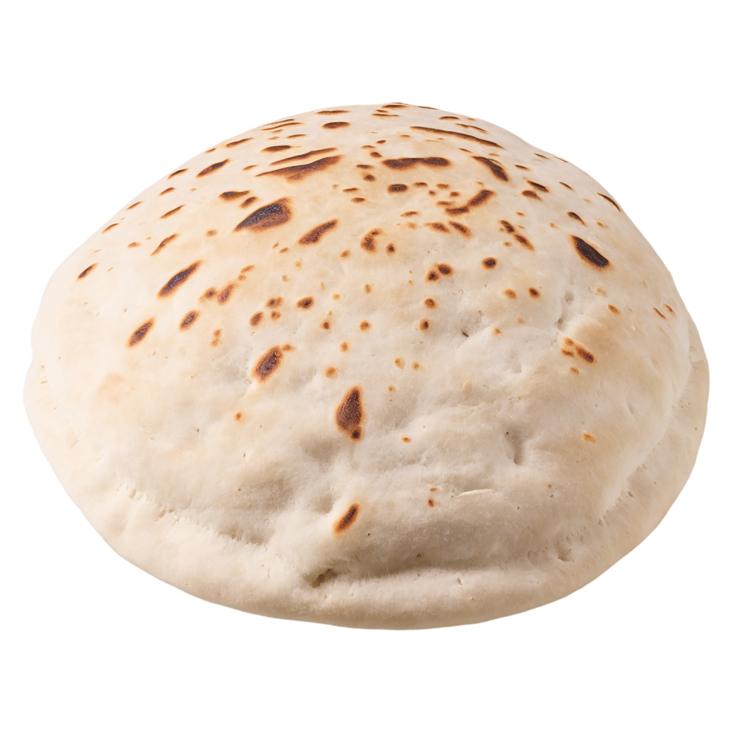 Pita bread baked goods isolated on transparent background #3047