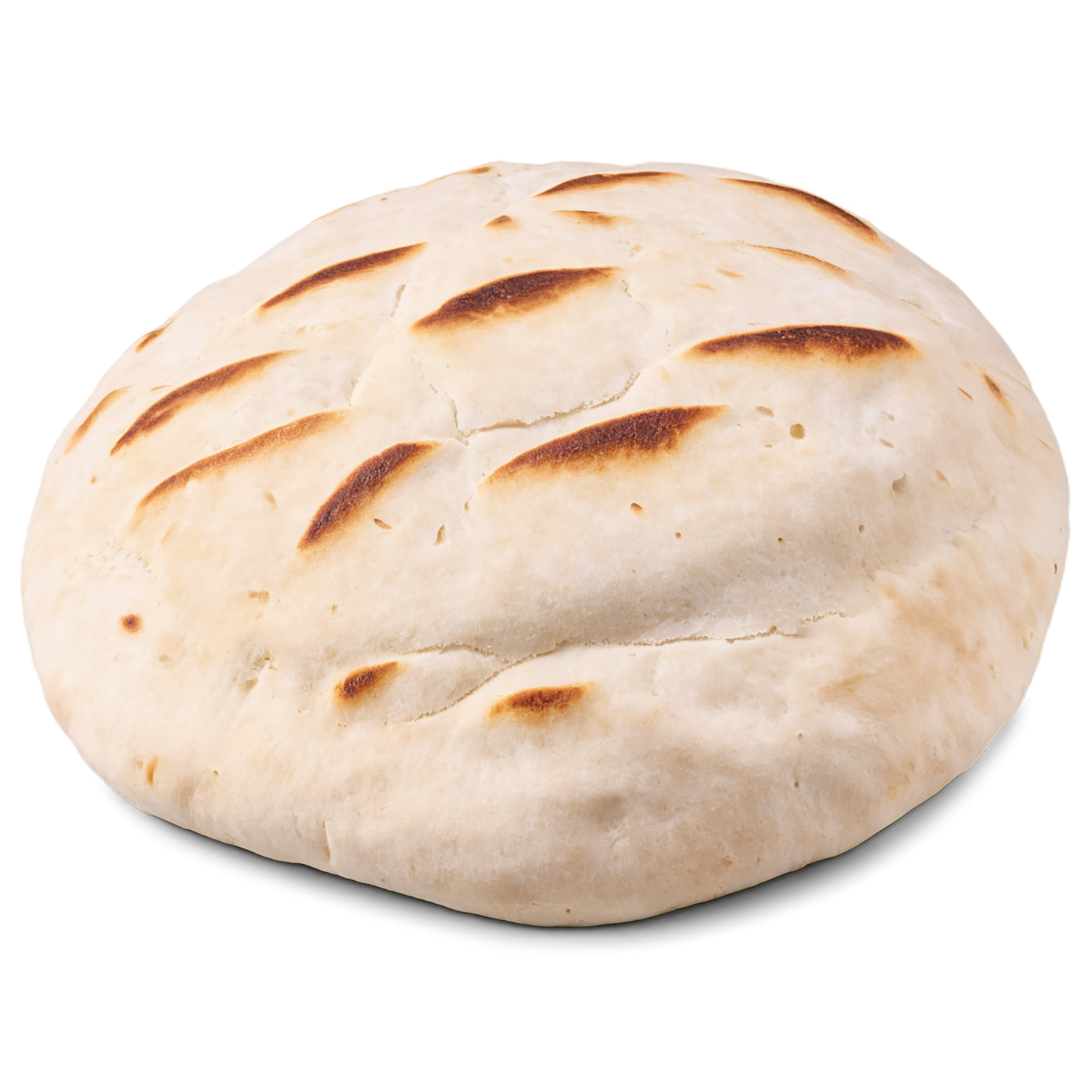 Pita bread baked goods isolated on transparent background #3050