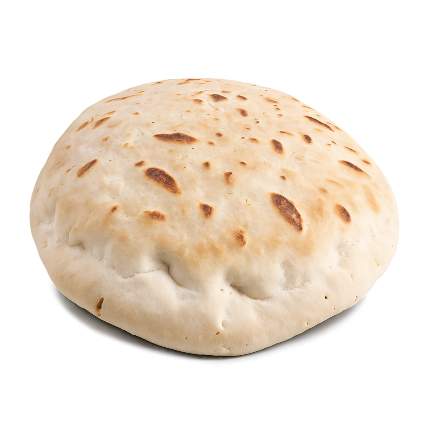 Pita bread baked goods isolated on transparent background #3051