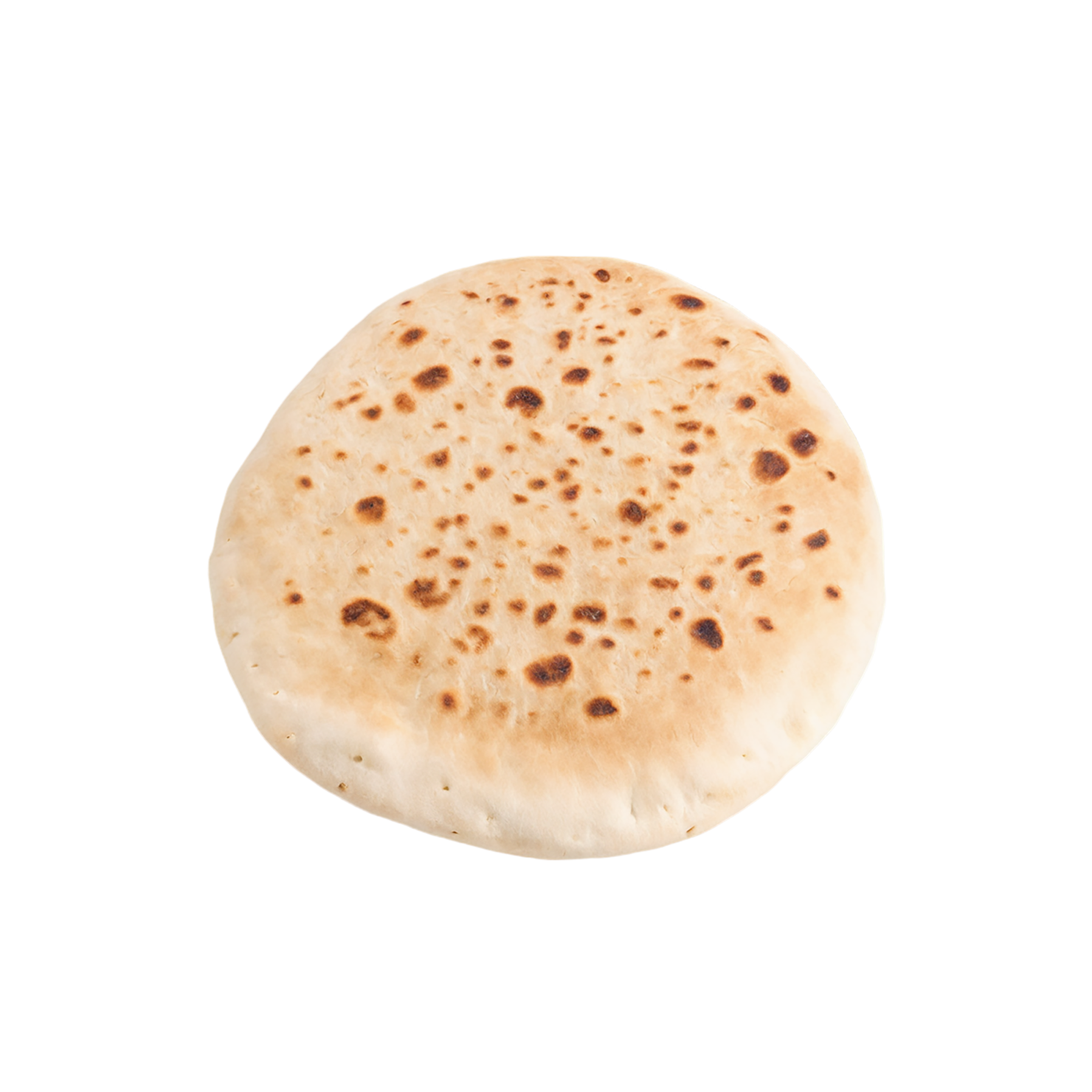 Pita bread baked goods isolated on transparent background #3052