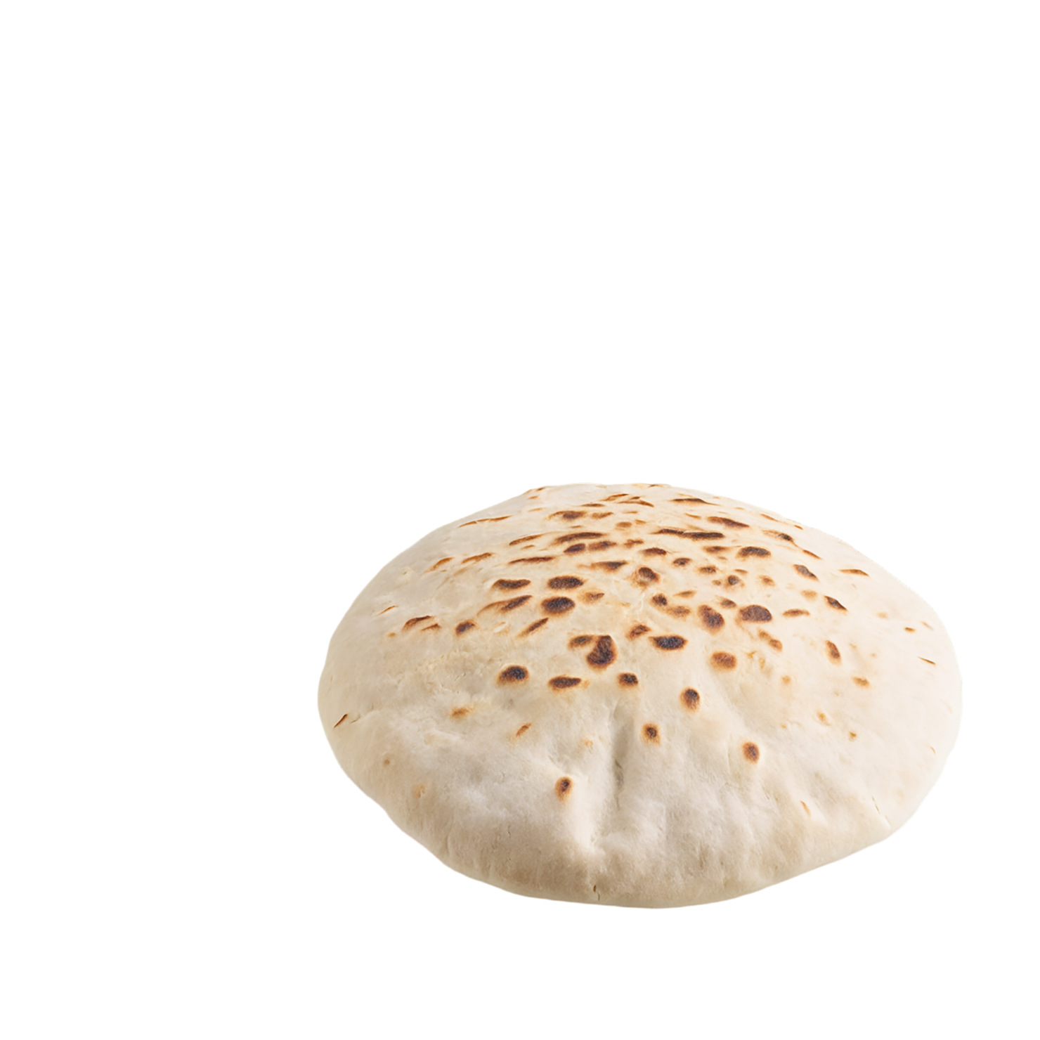 Pita bread baked goods isolated on transparent background #3053