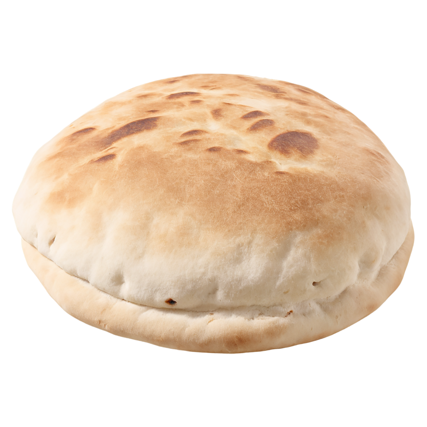 Pita bread baked goods isolated on transparent background #3055