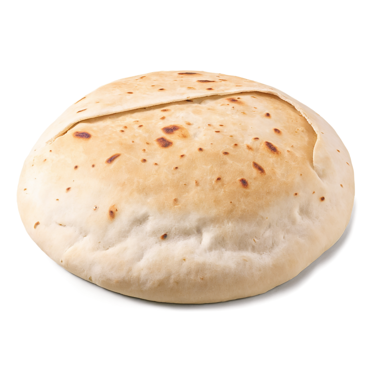 Pita bread baked goods isolated on transparent background #3057