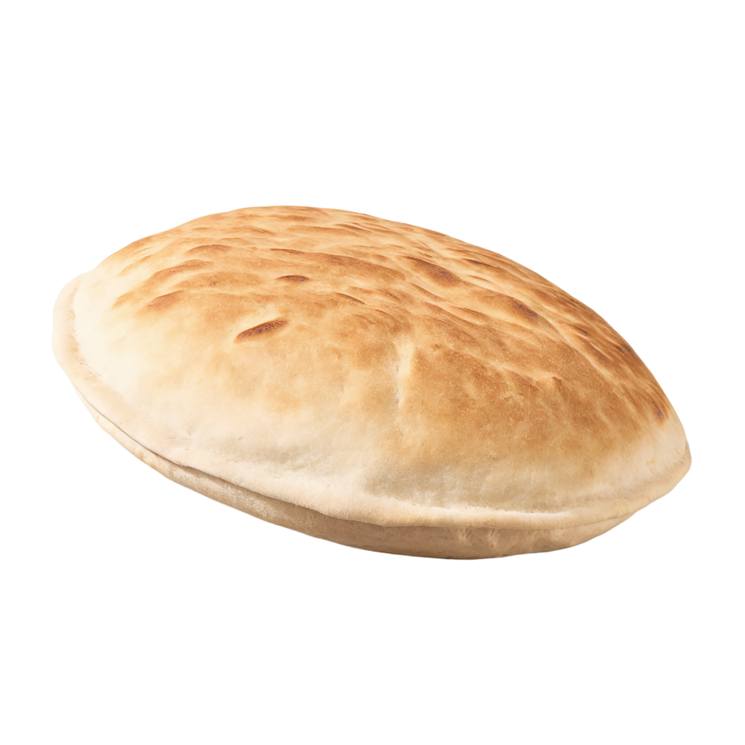 Pita bread baked goods isolated on transparent background #3069