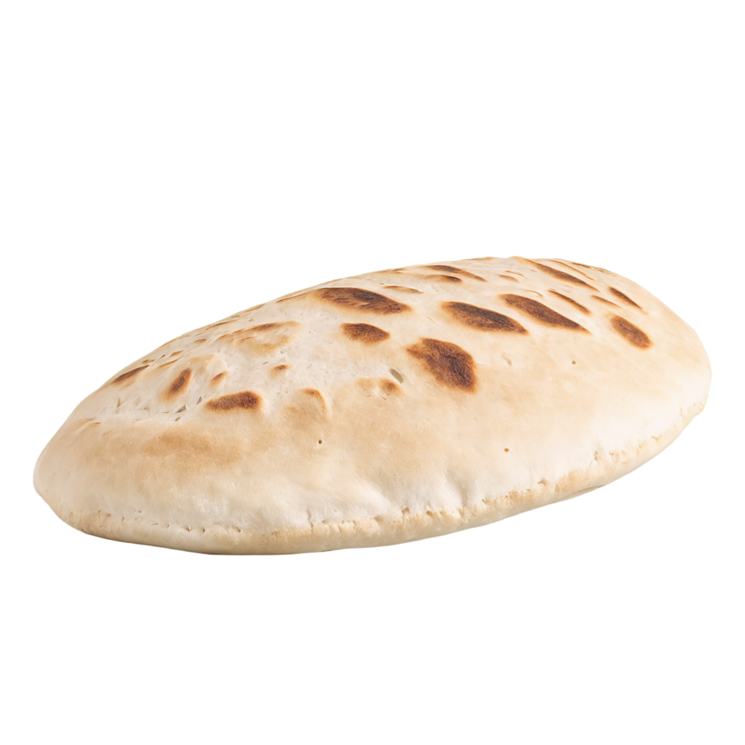 Pita bread baked goods isolated on transparent background #3072