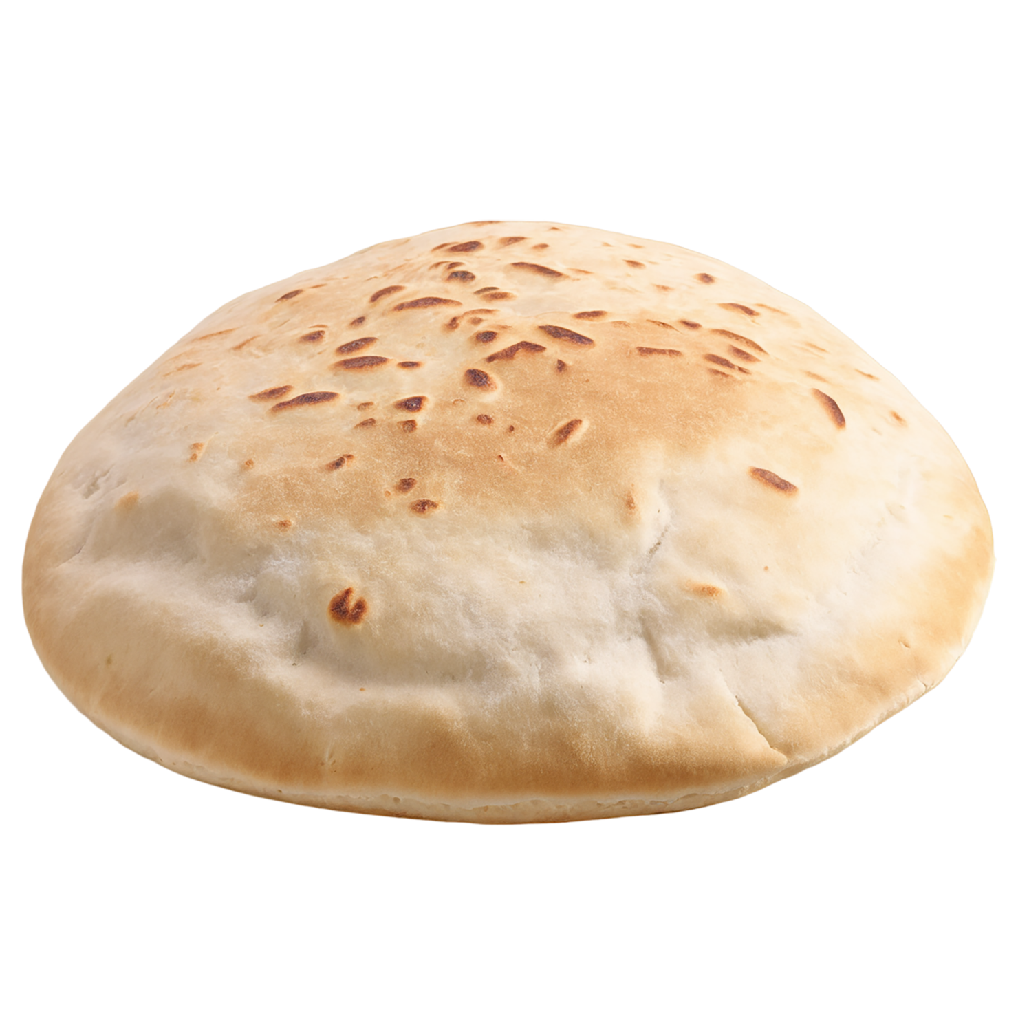 Pita bread baked goods isolated on transparent background #3074