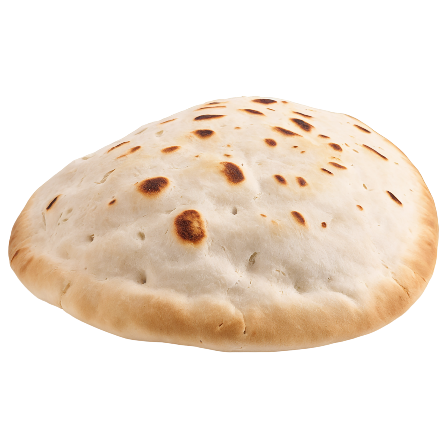 Pita bread baked goods isolated on transparent background #3075