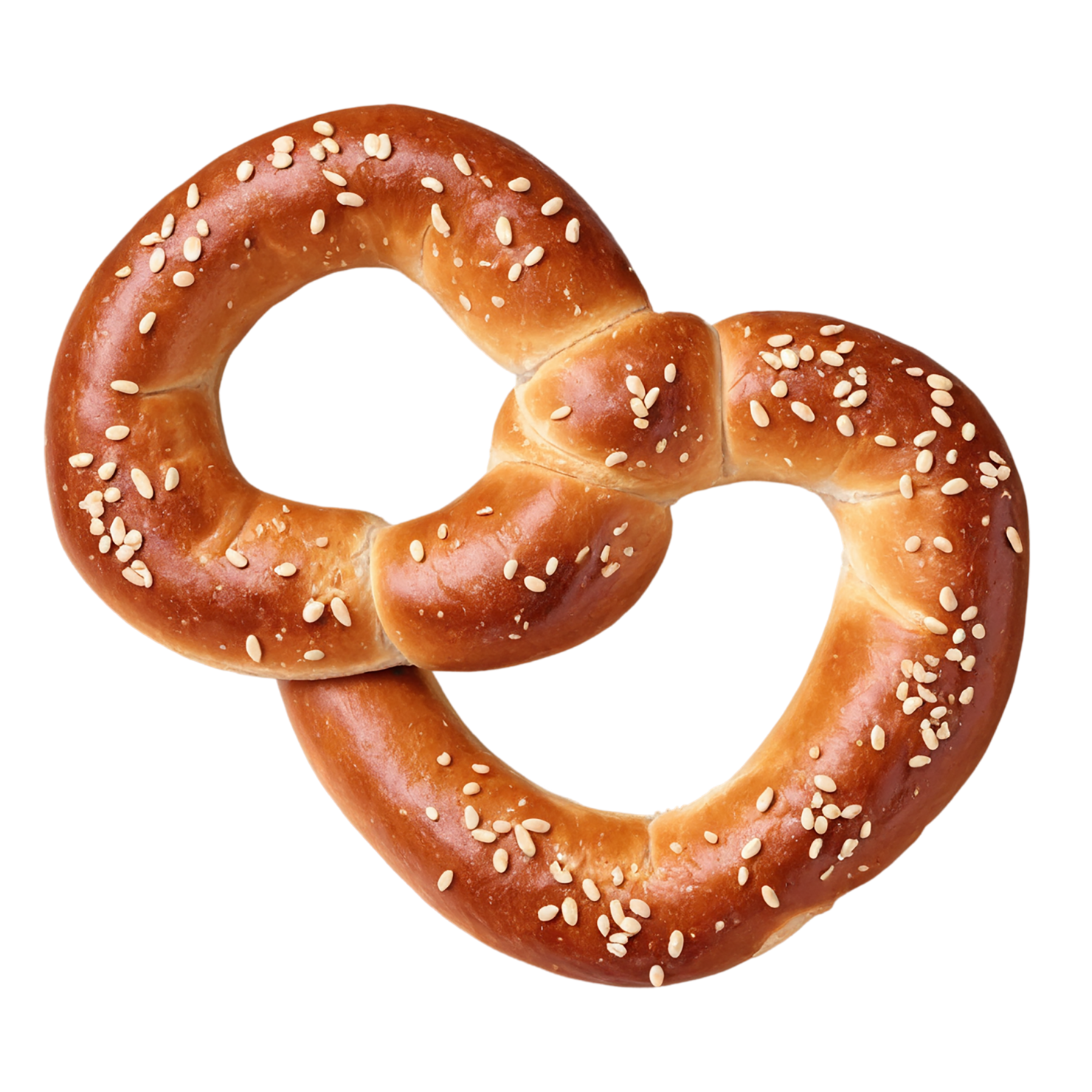 Pretzels baked goods isolated on transparent background #3081