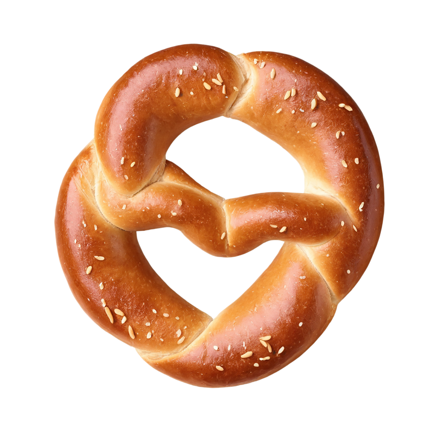 Pretzels baked goods isolated on transparent background #3082